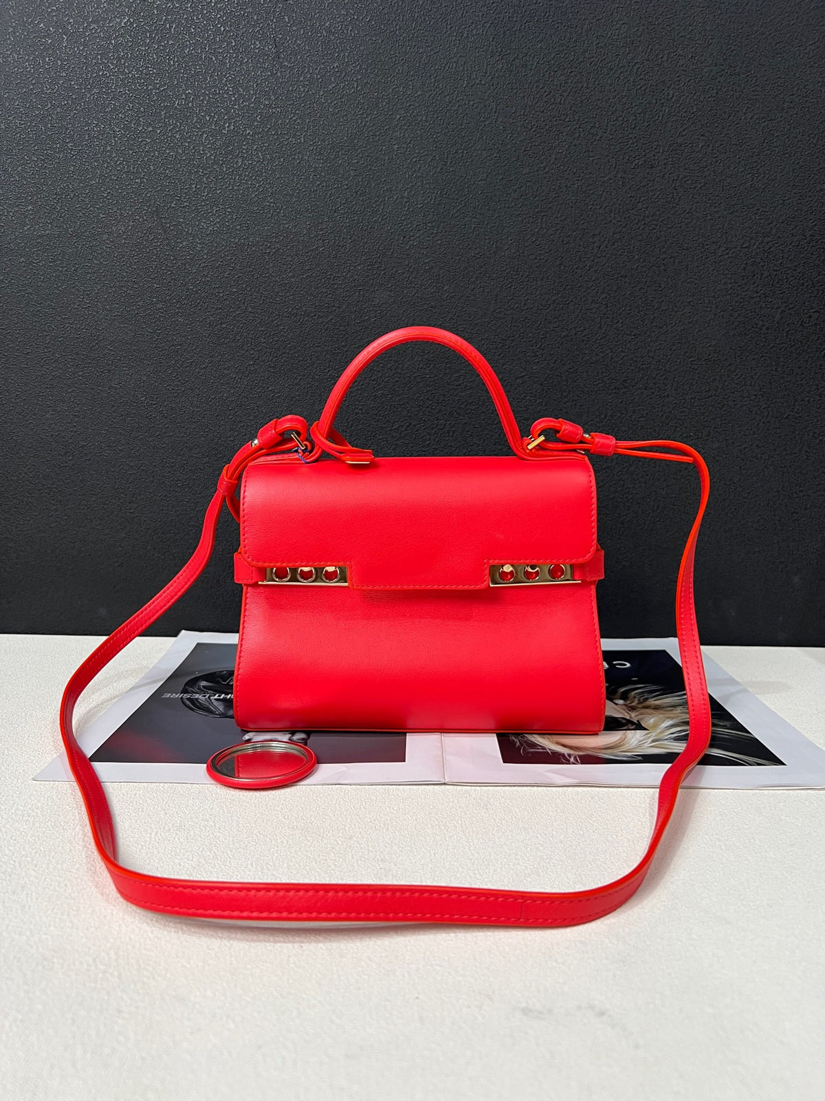 Delvaux - Tempete - Leather - Red - (small)
