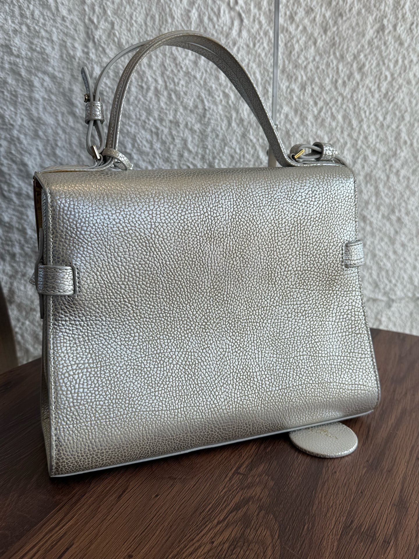 Delvaux - Tempete - Leather - Silver - (medium)