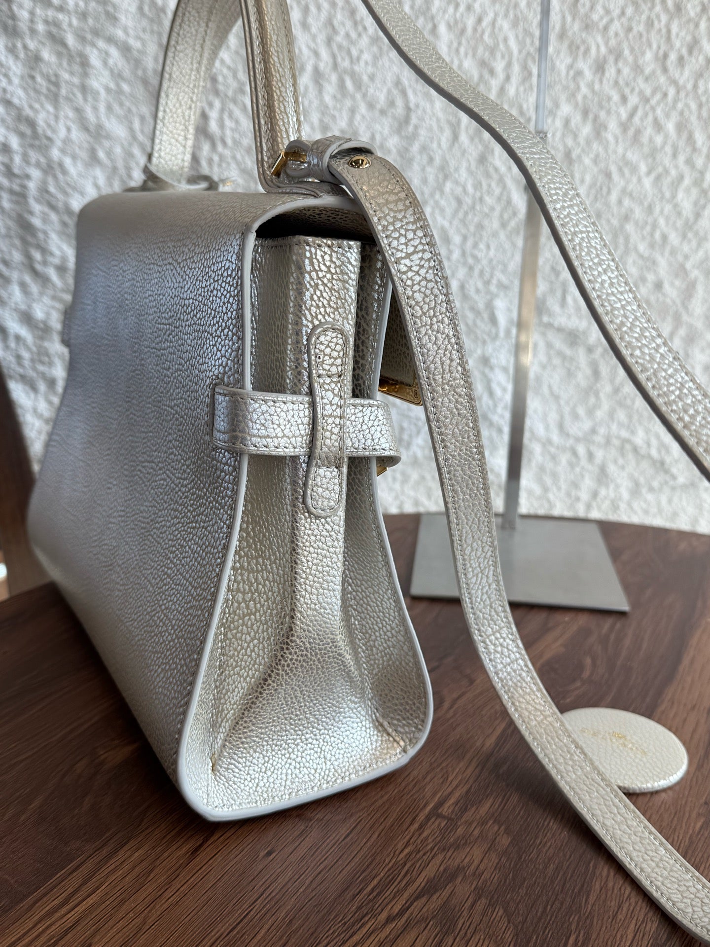 Delvaux - Tempete - Leather - Silver - (medium)