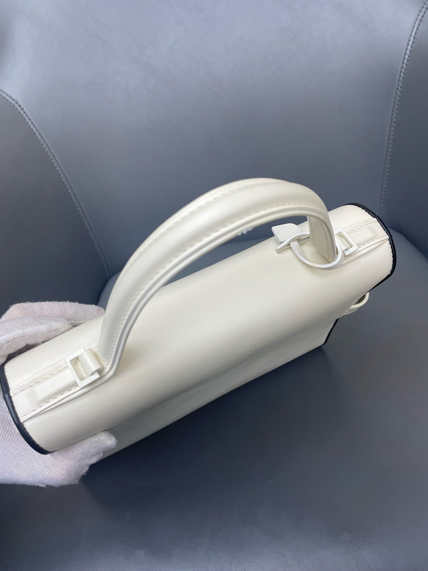 Delvaux - Tempete - Leather - White - (medium)