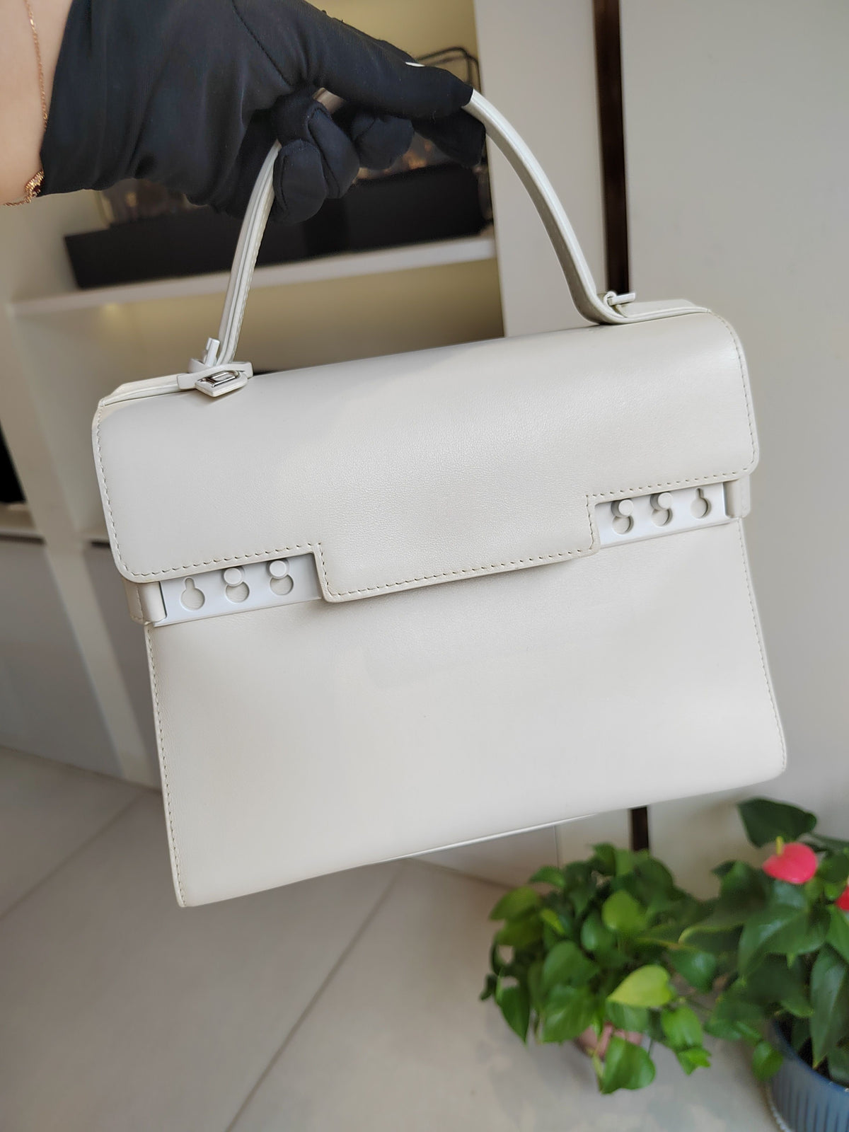 Delvaux - Tempete - Leather - White - (medium)