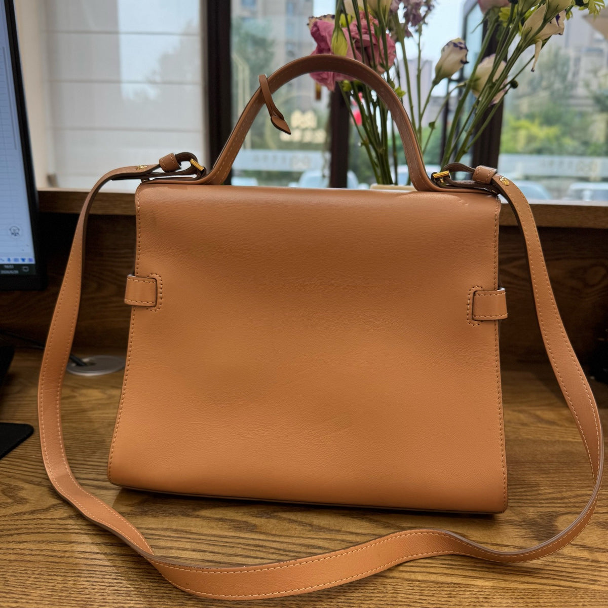 Delvaux - Tempete Medium - Leather - Brown - (medium)
