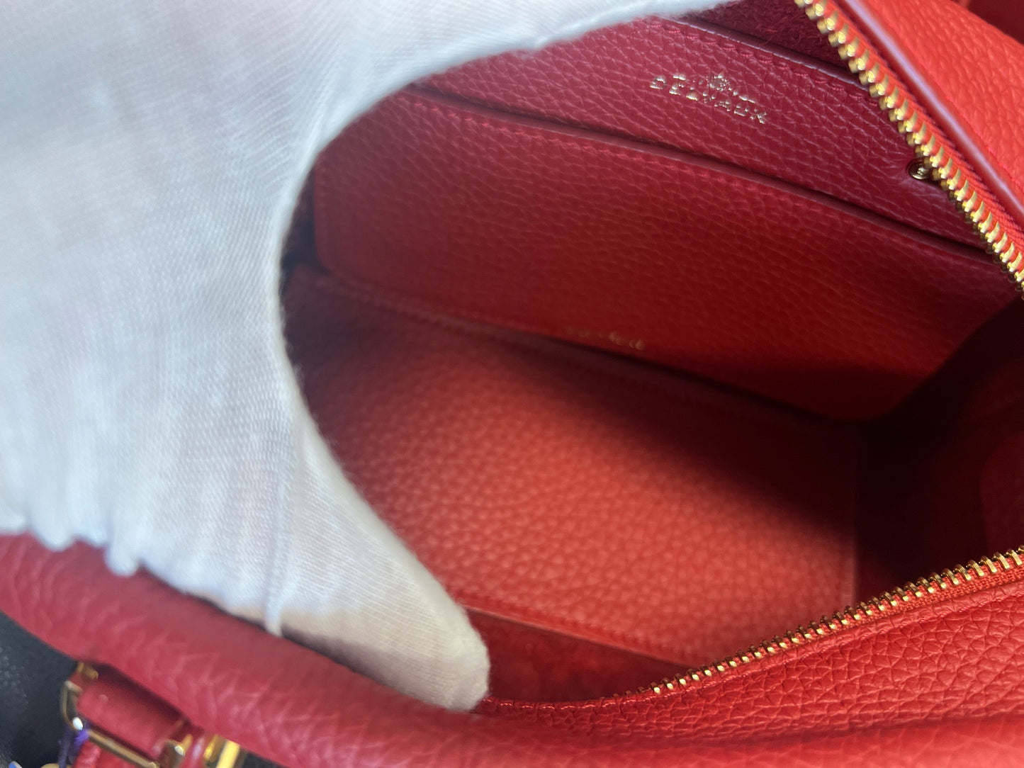 Delvaux - Tempete Mini - Calfskin - Red - (mini)