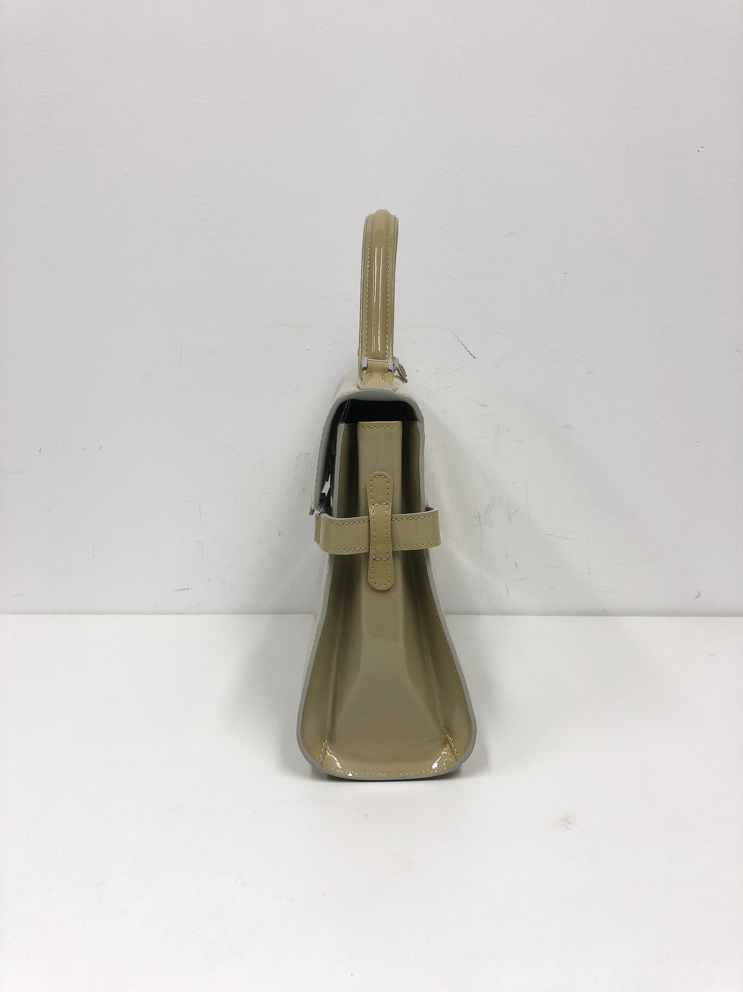 Delvaux - Tempete MM - Patent leather - Beige - (medium)