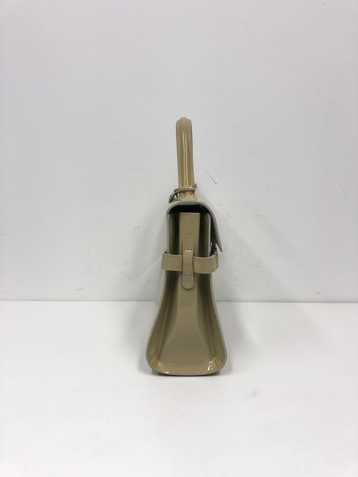 Delvaux - Tempete MM - Patent leather - Beige - (medium)