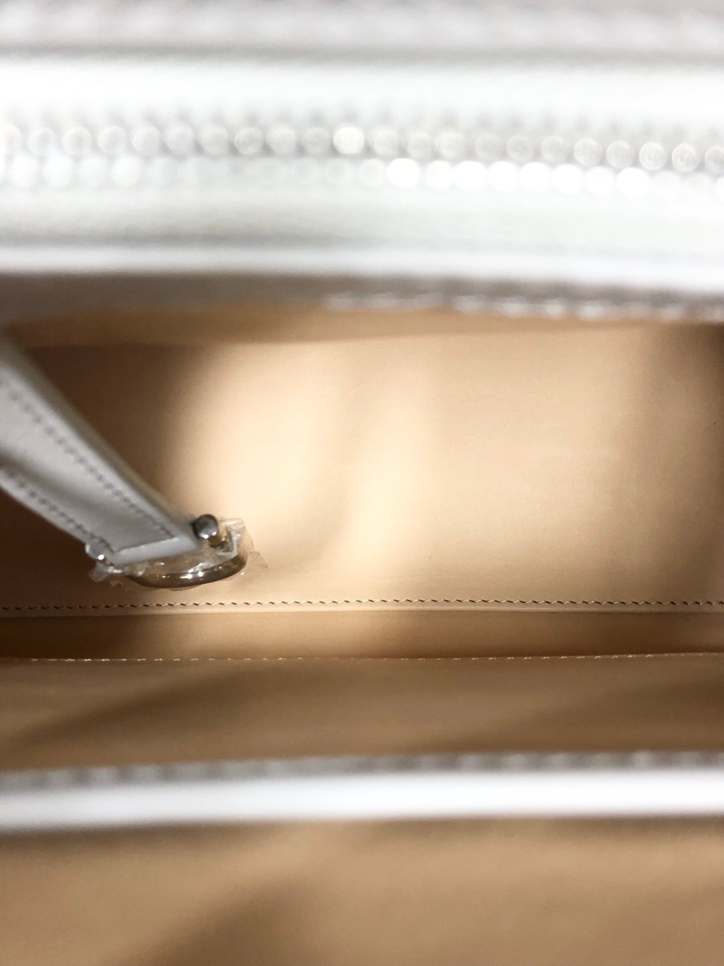 Delvaux - Tempete MM - Patent leather - Beige - (medium)