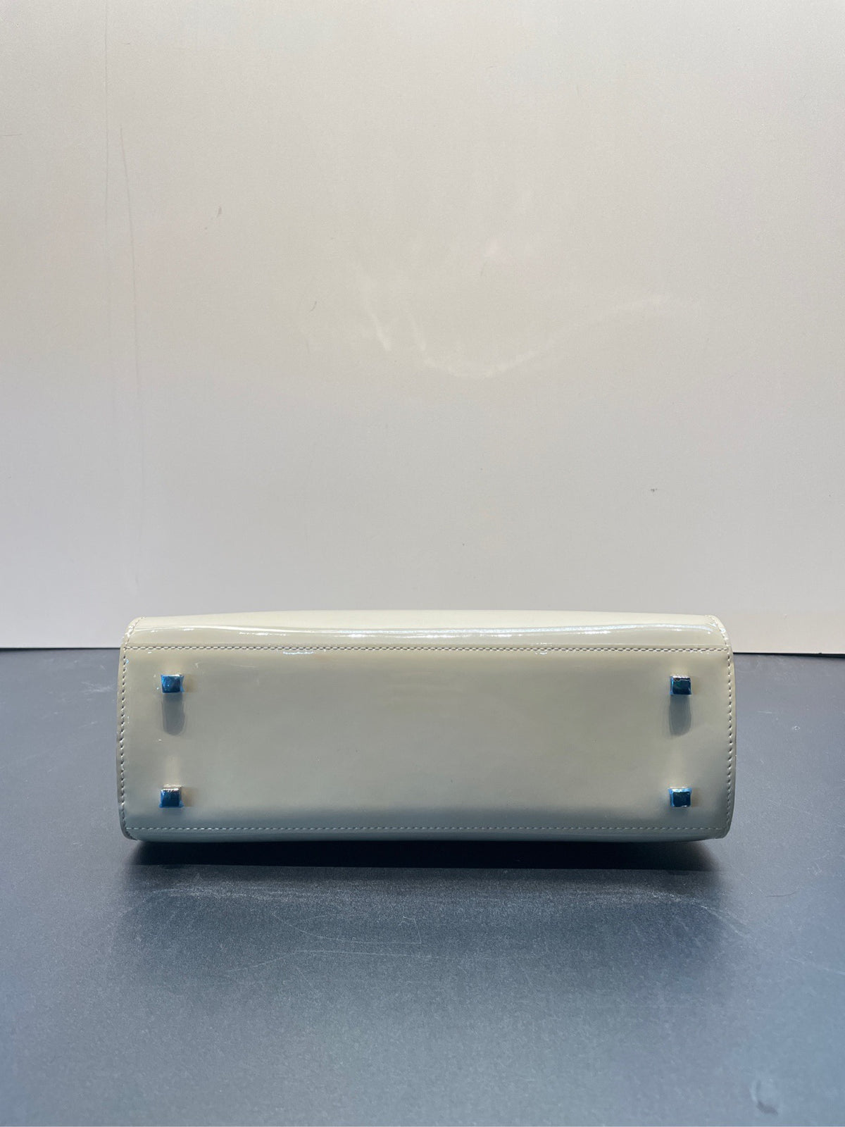 Delvaux - Tempete - Patent leather - Beige - (medium)