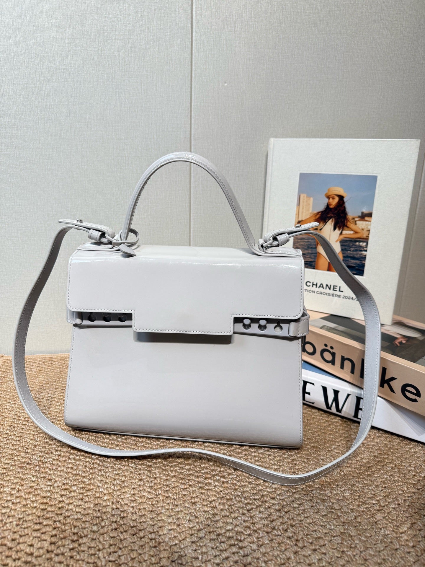 Delvaux - Tempete - Patent leather - White - (Other)