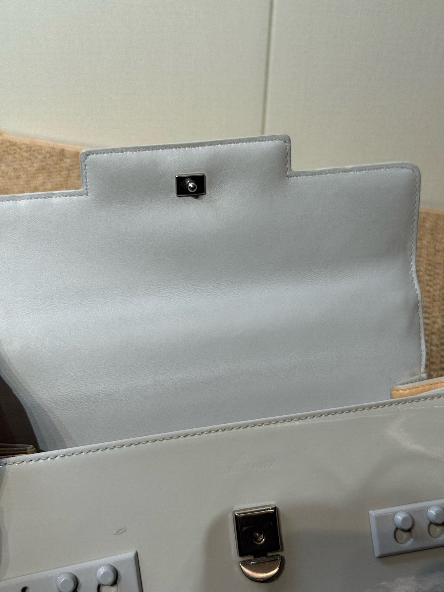 Delvaux - Tempete - Patent leather - White - (Other)