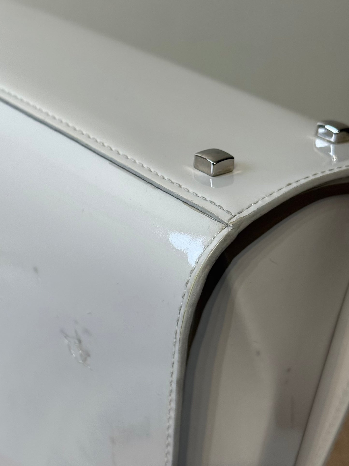 Delvaux - Tempete - Patent leather - White - (Other)