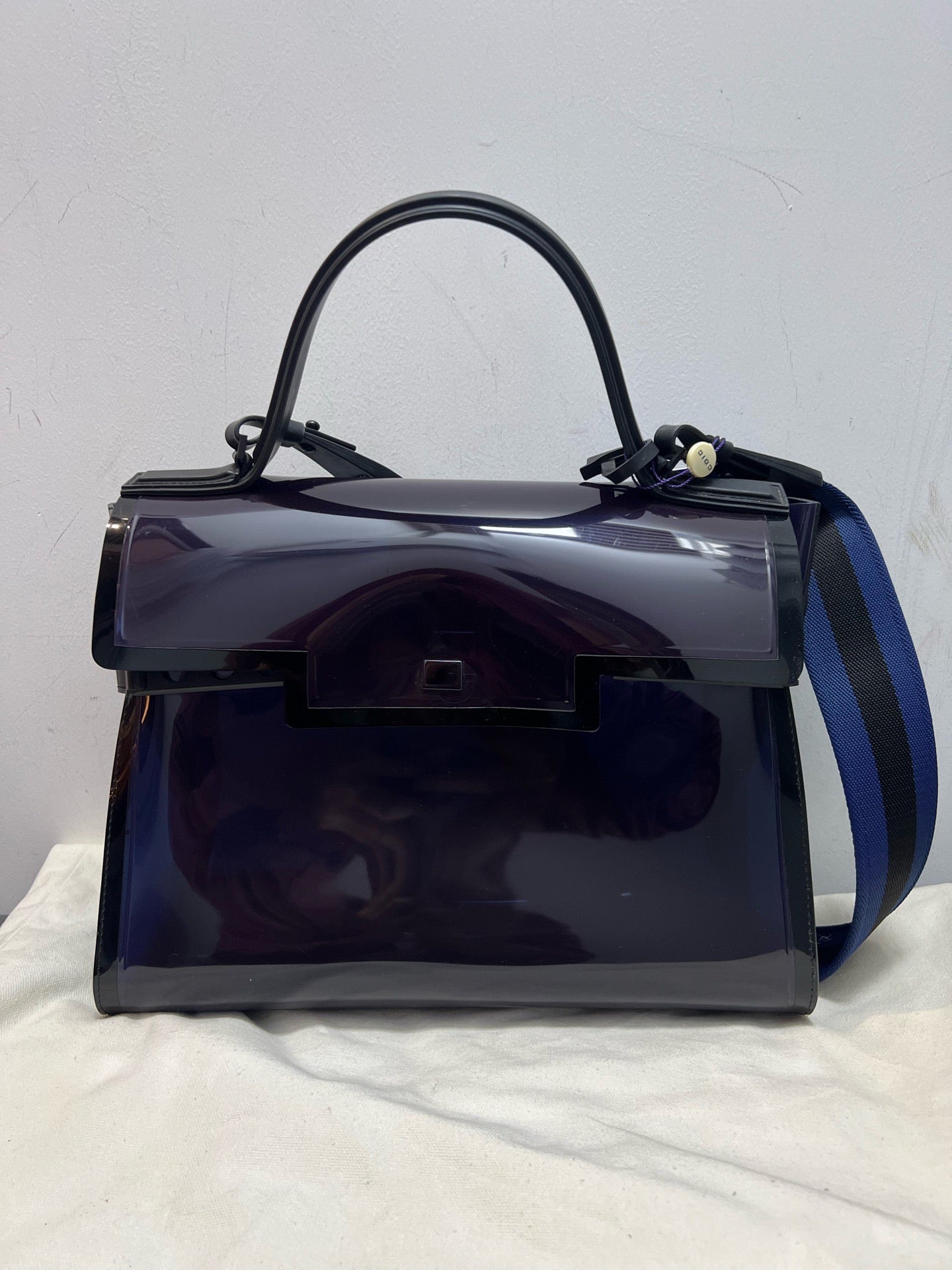 Delvaux - Tempete - Plastic - Blue - (large)