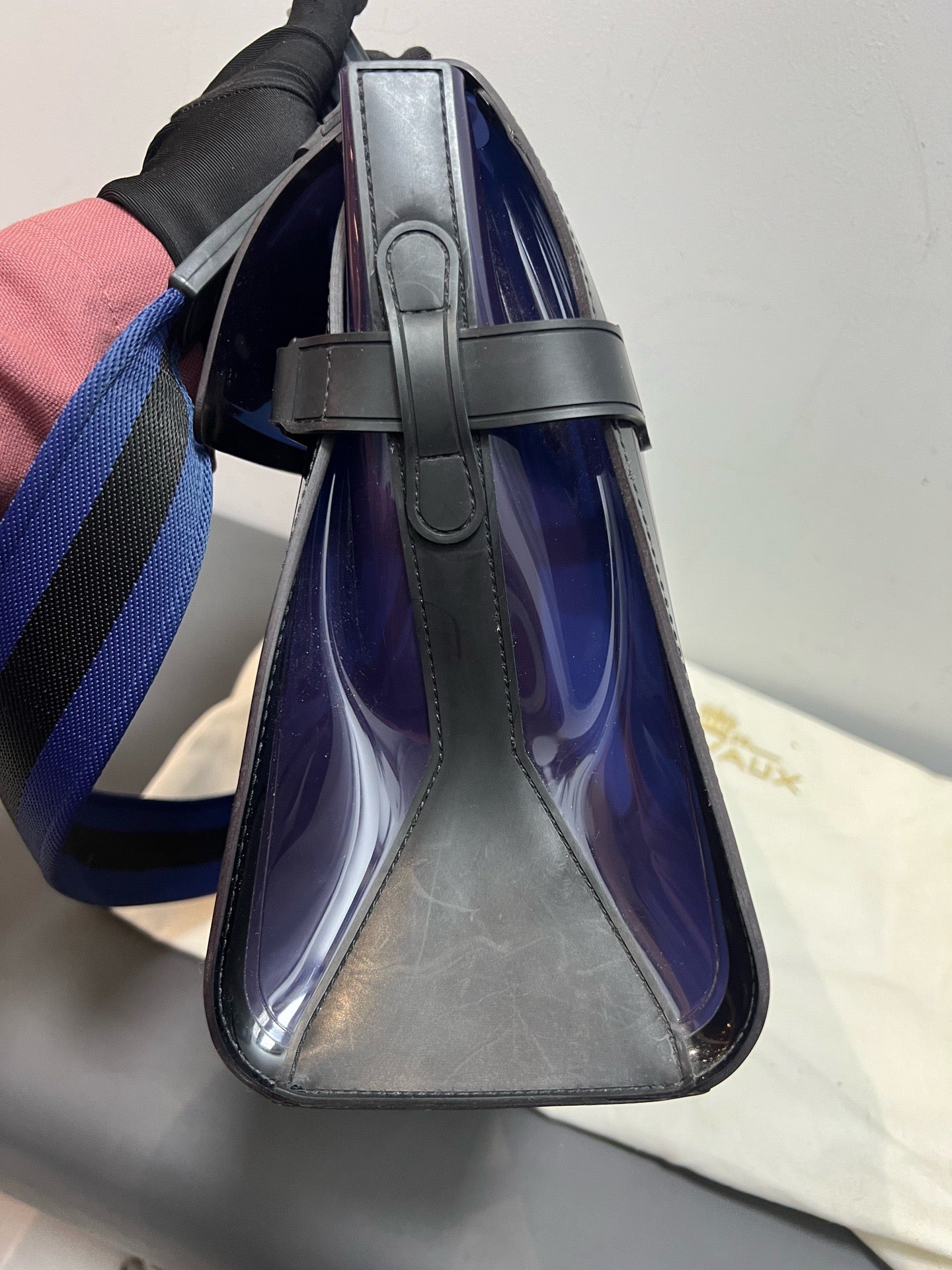 Delvaux - Tempete - Plastic - Blue - (large)