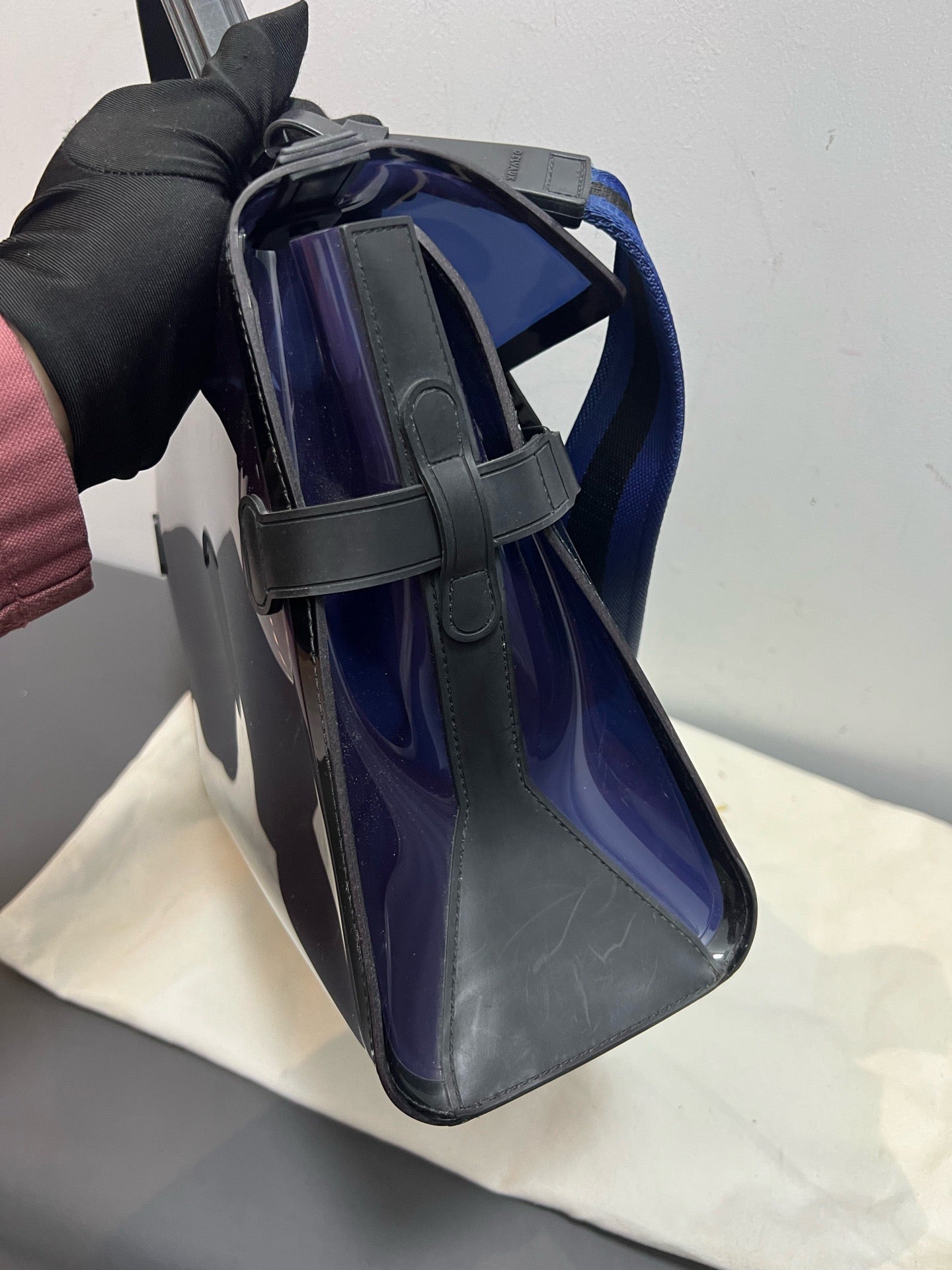 Delvaux - Tempete - Plastic - Blue - (large)