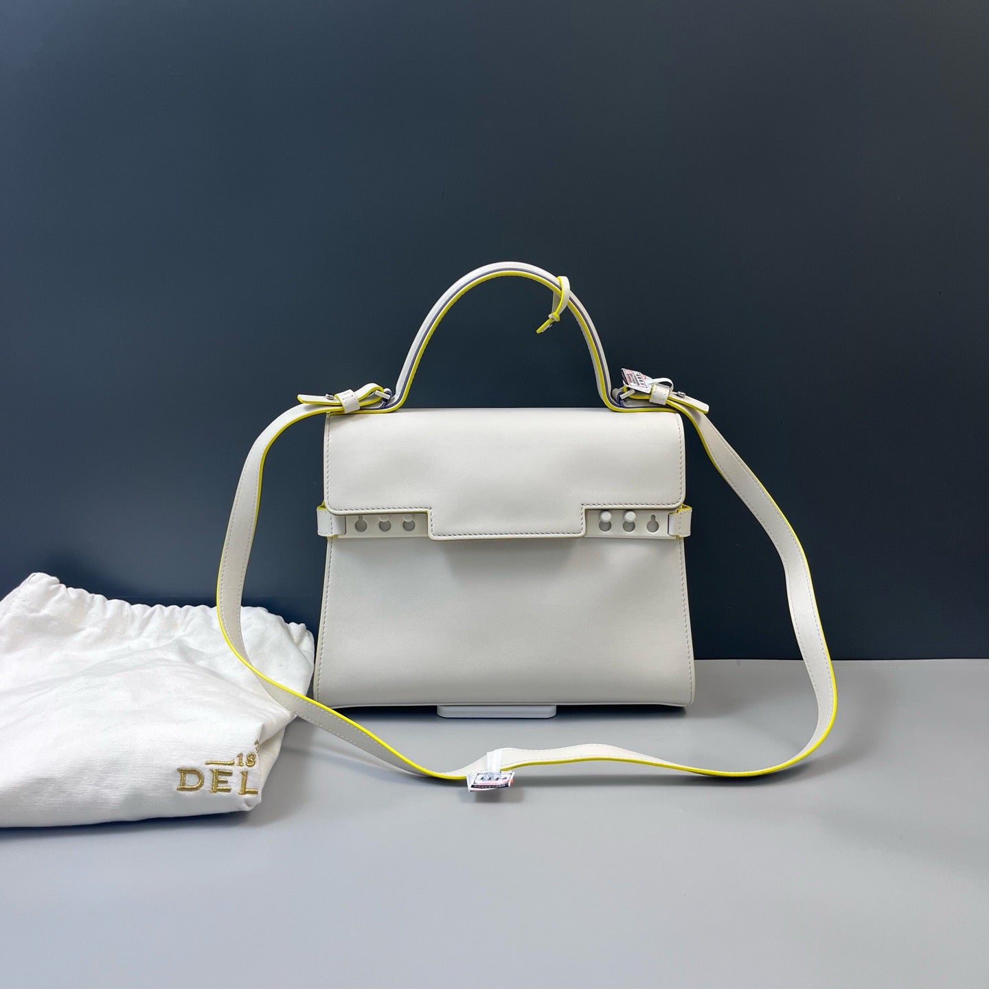 Delvaux - Tempête "Snow White" Limited Edition - Leather - White with Multicolour Accents - (medium)