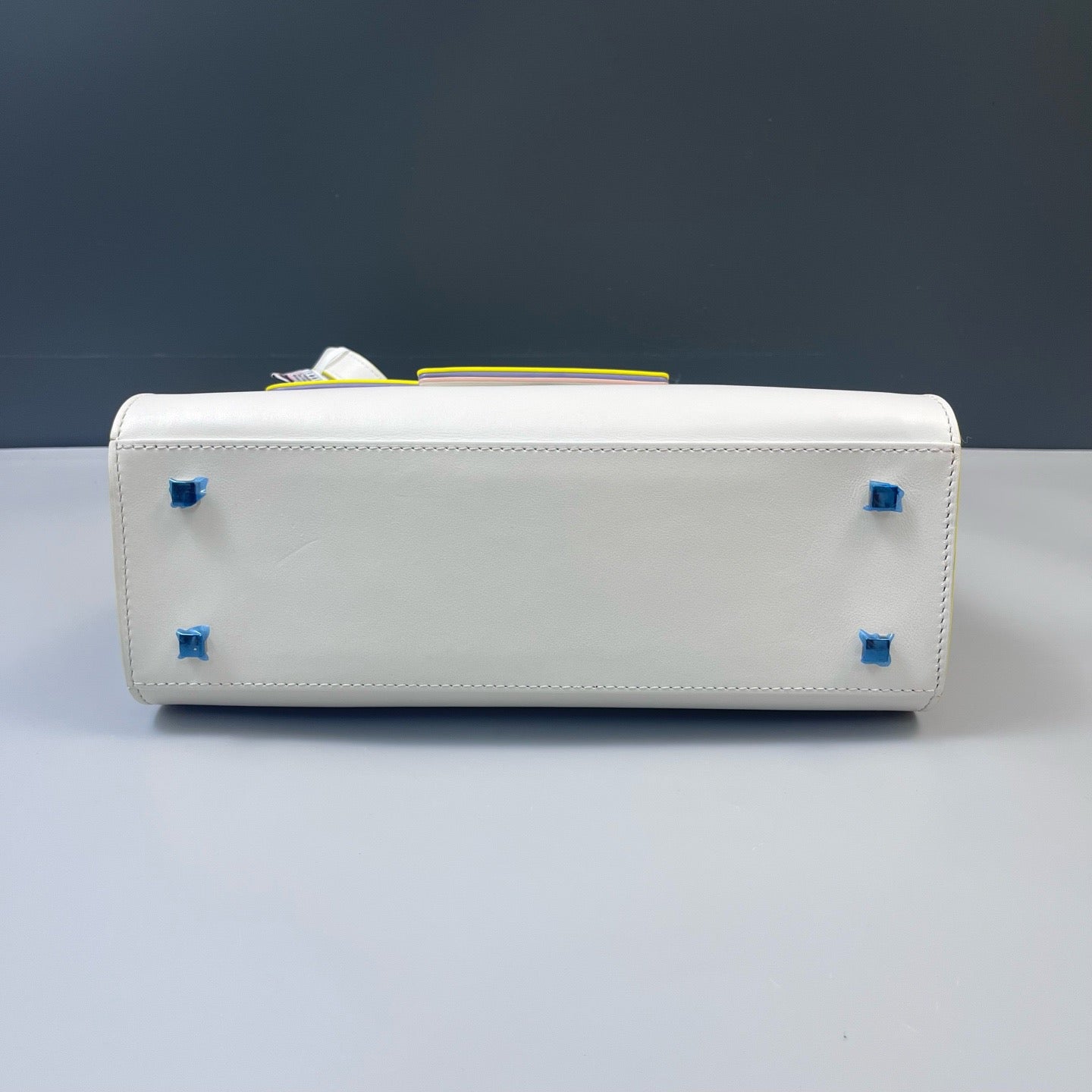 Delvaux - Tempête "Snow White" Limited Edition - Leather - White with Multicolour Accents - (medium)