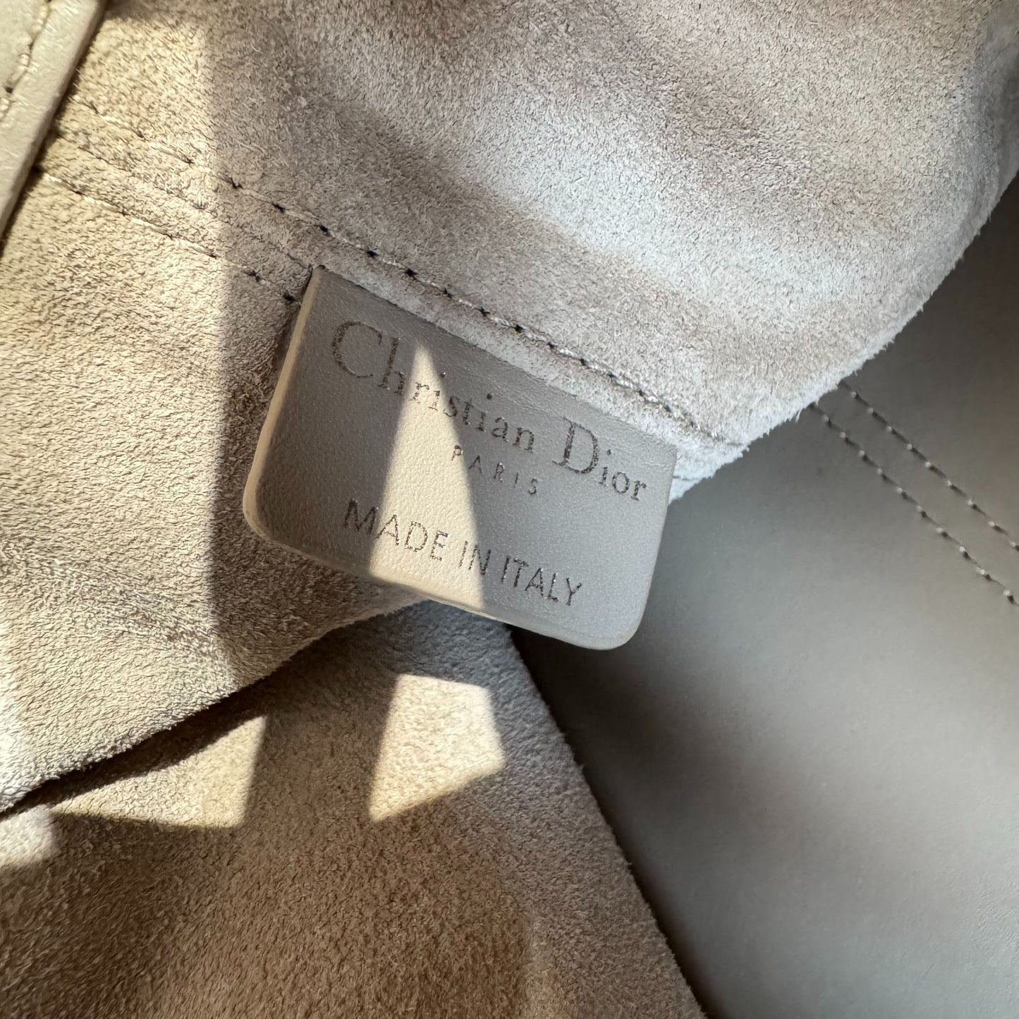 Dior -  - Leather - Beige