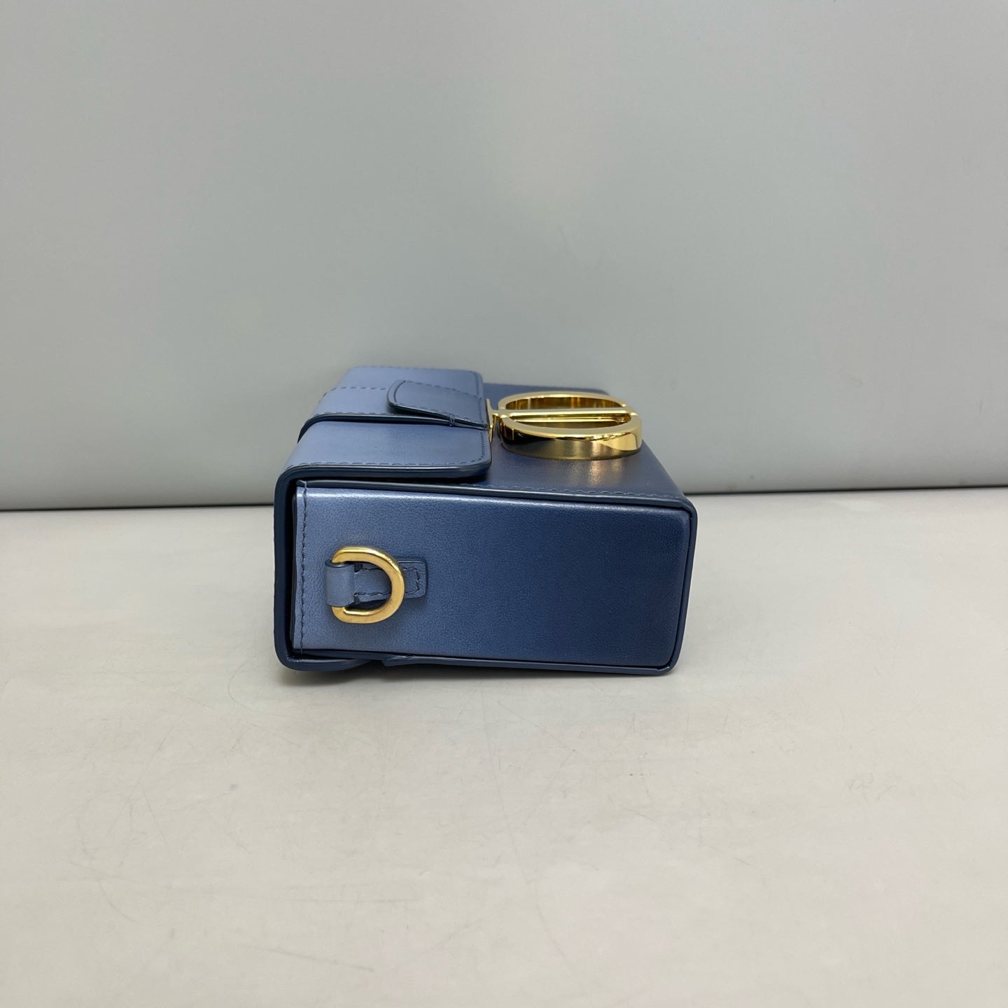 Dior - 30 Montaigne Box Bag - Leather - Blue - (mini)