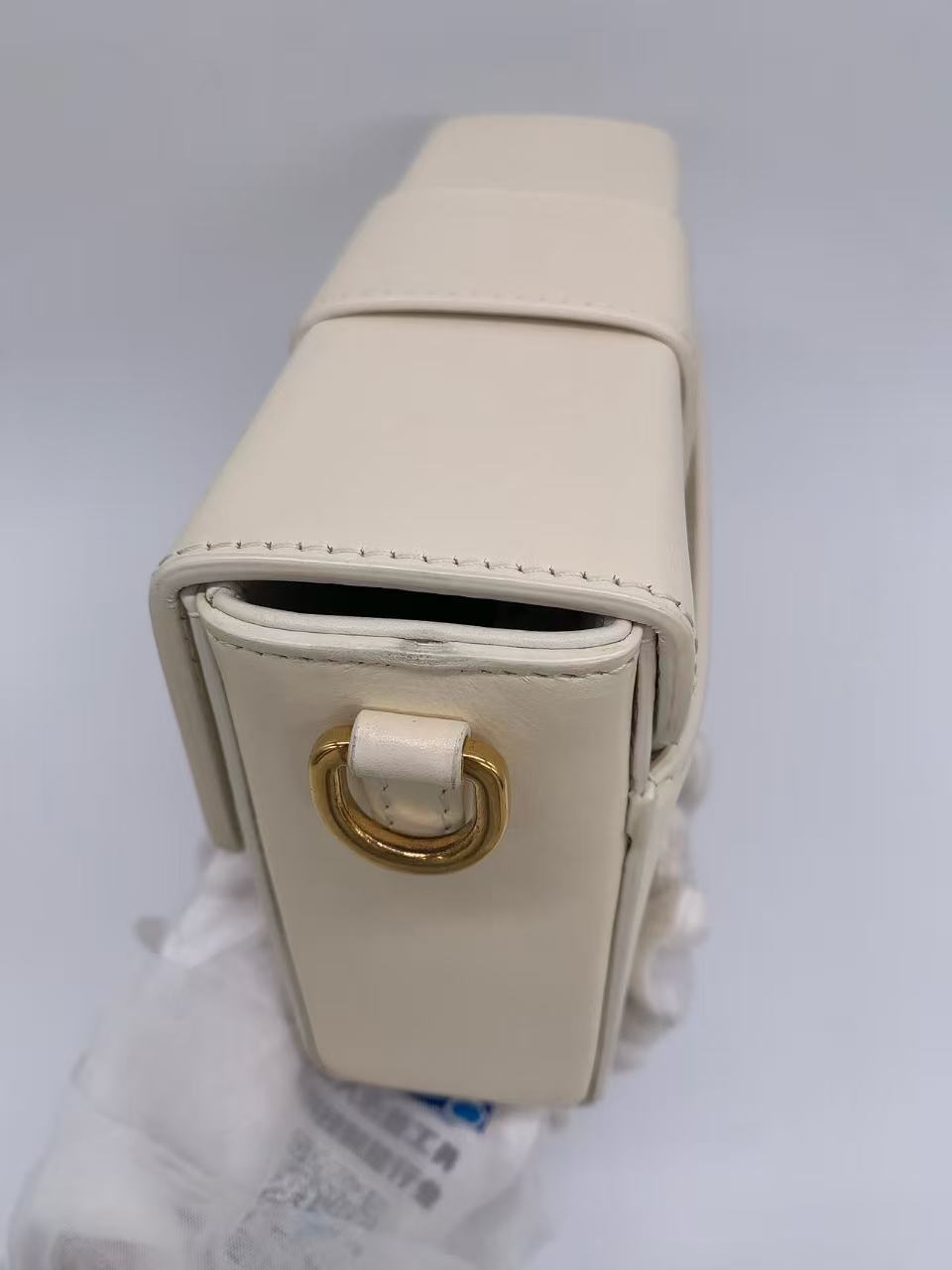 Dior - 30 Montaigne Box Bag - Smooth cowhide leather - Off-white with Gold-Tone Hardware - (Mini)