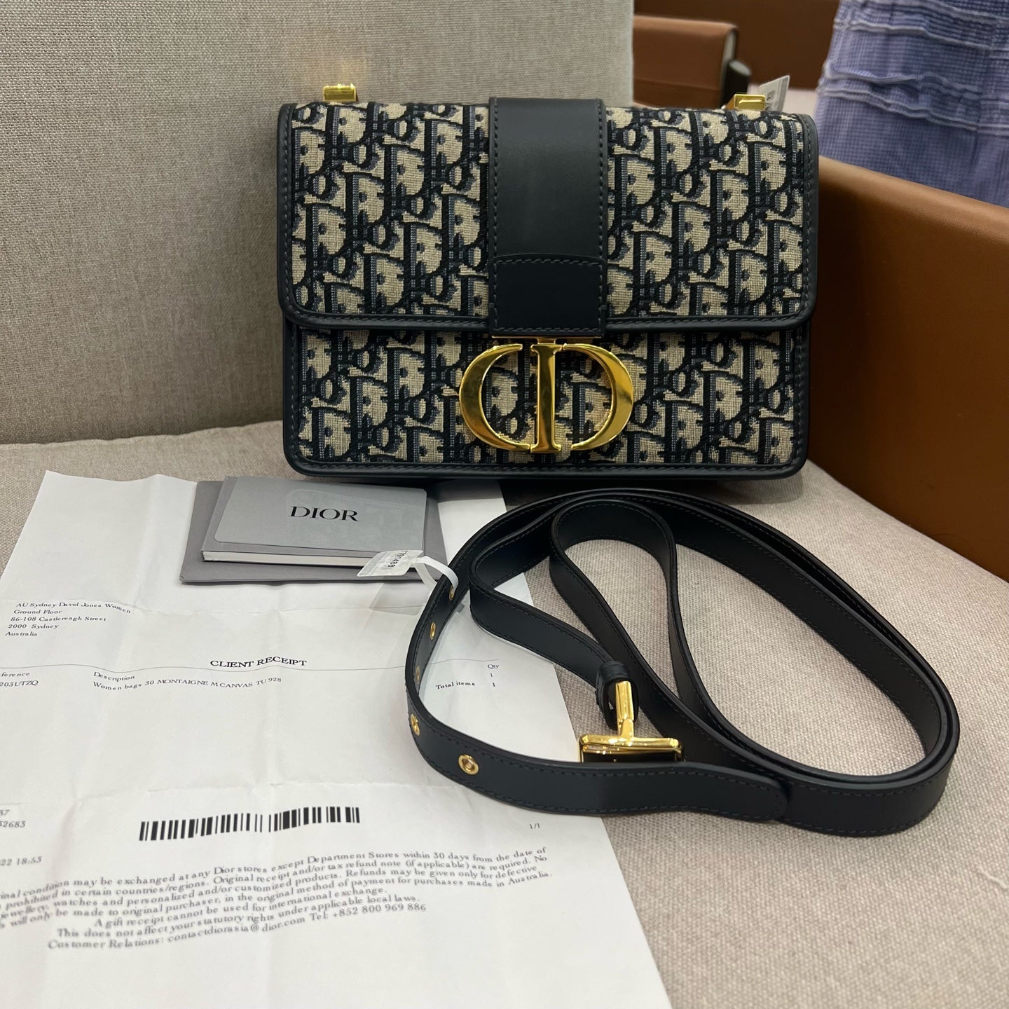 Dior - 30 Montaigne - Cloth - Blue - (Medium)