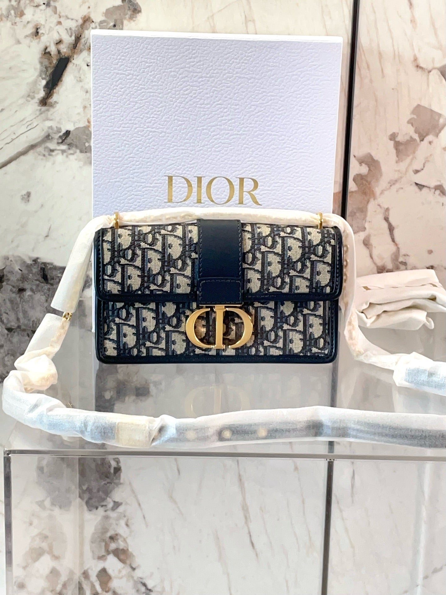 Dior - 30 Montaigne - Cloth - Blue - (Small)