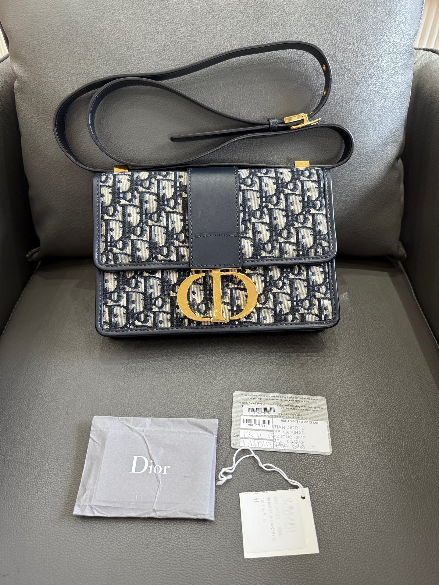 Dior - 30 Montaigne - Cloth - Navy - (mini)