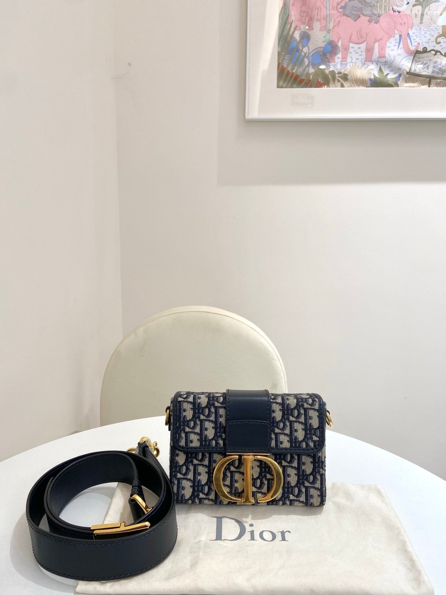 Dior - 30 Montaigne - Cloth - Navy - (mini)