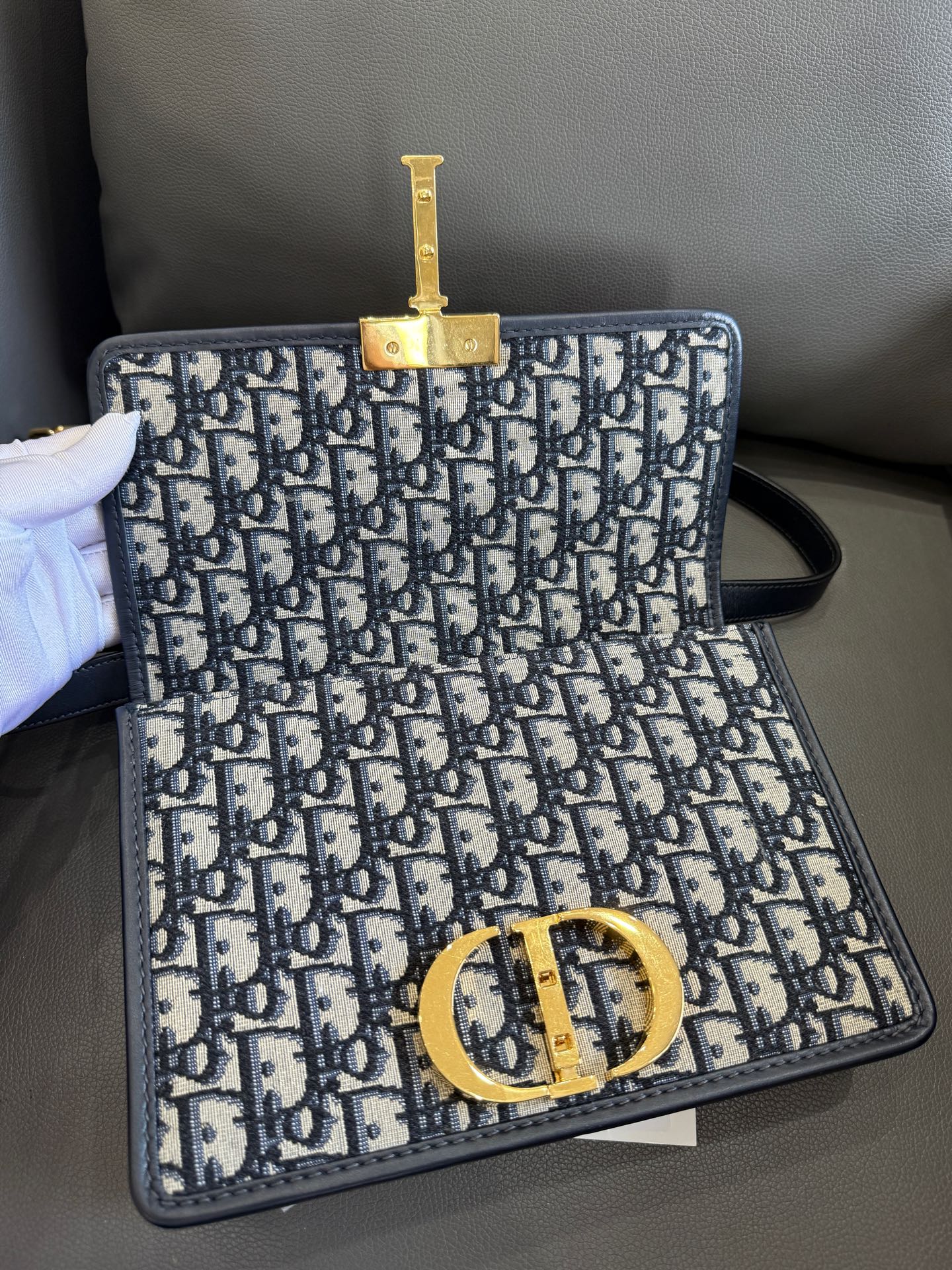 Dior - 30 Montaigne - Cloth - Navy - (mini)