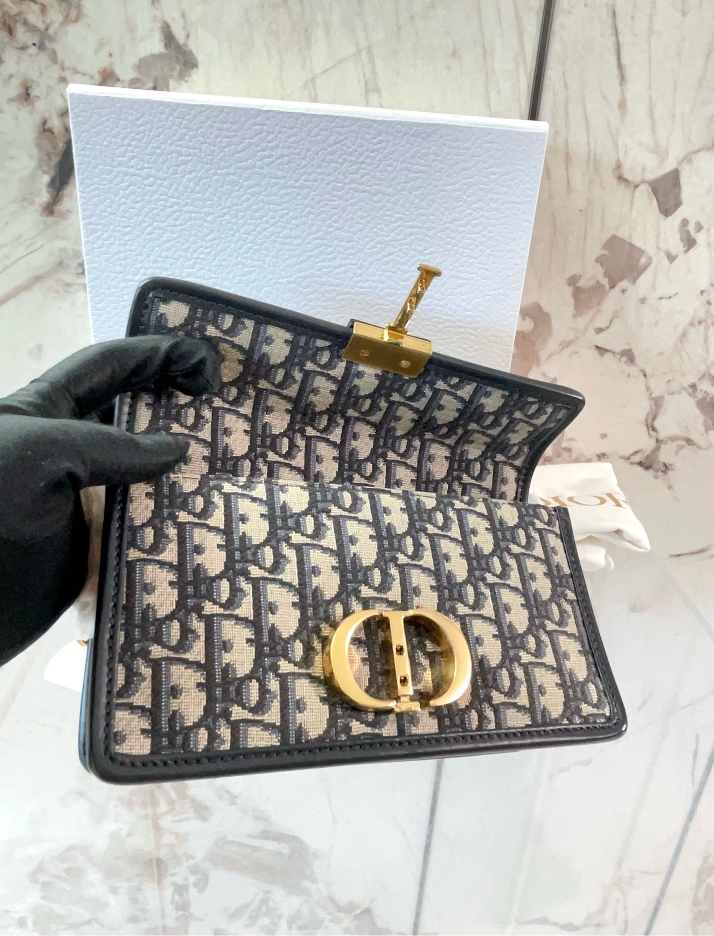 Dior - 30 Montaigne - Cloth - Navy - (mini)