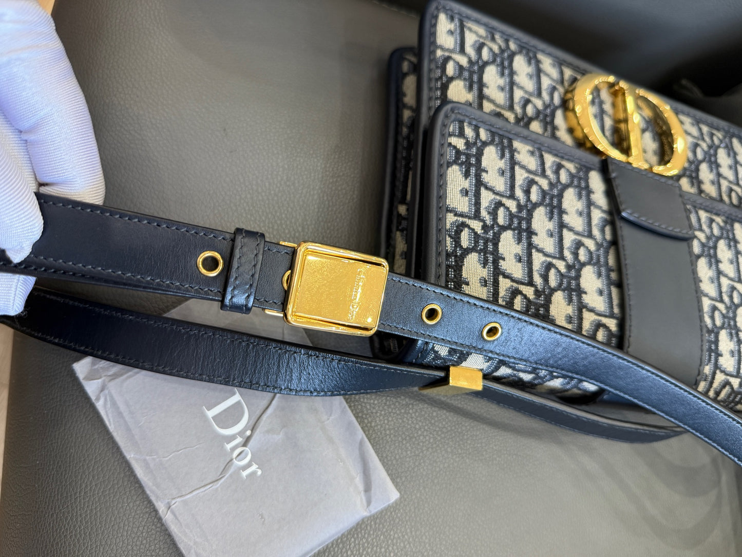 Dior - 30 Montaigne - Cloth - Navy - (mini)