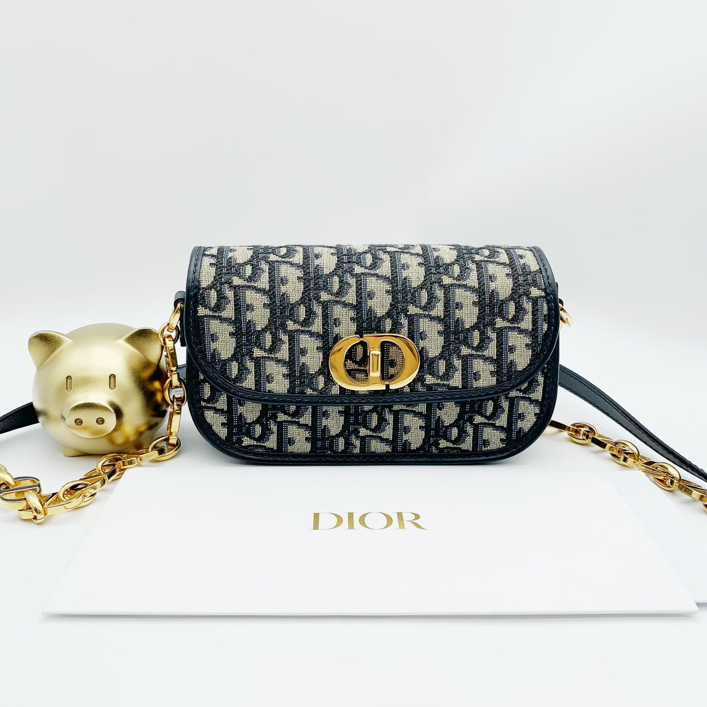 Dior - 30 Montaigne - Denim - Blue - (small)