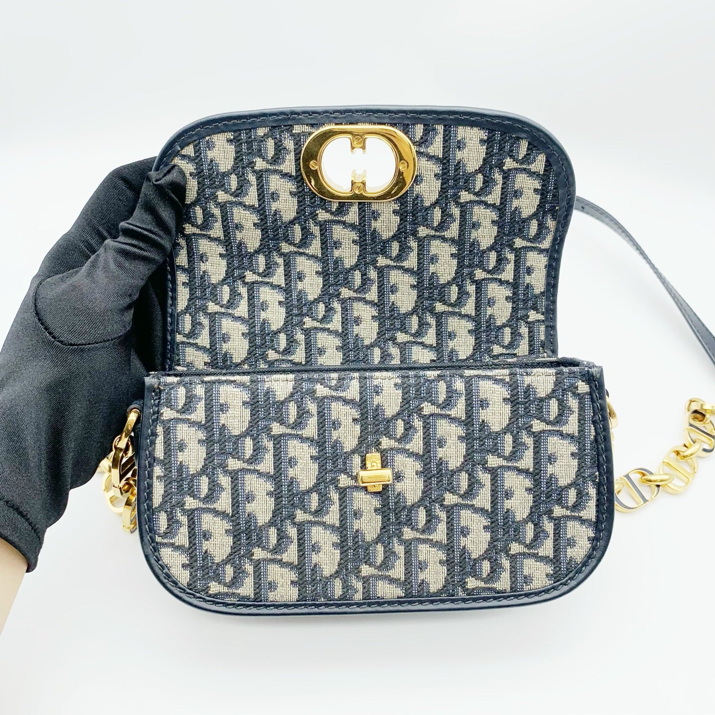 Dior - 30 Montaigne - Denim - Blue - (small)