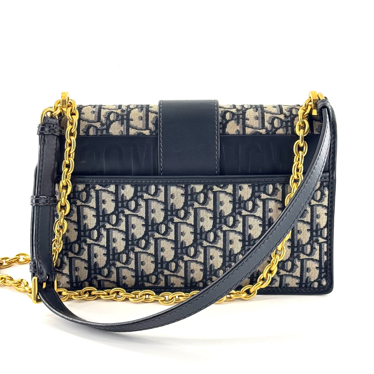Dior - 30 Montaigne - Dior Oblique Jacquard Canvas with Calfskin Leather trim - Multicolour - (Small)