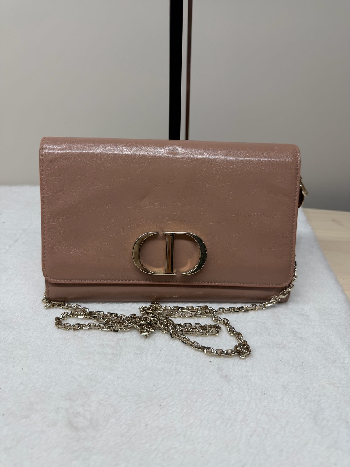 Dior - 30 Montaigne Large WOC - Leather - Beige - (Large)