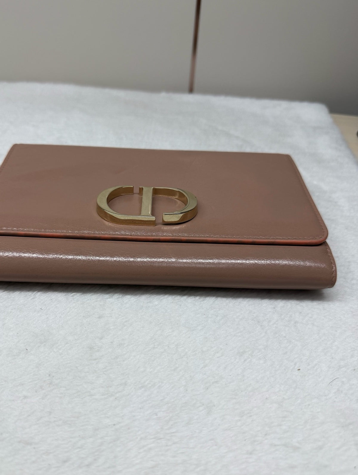 Dior - 30 Montaigne Large WOC - Leather - Beige - (Large)