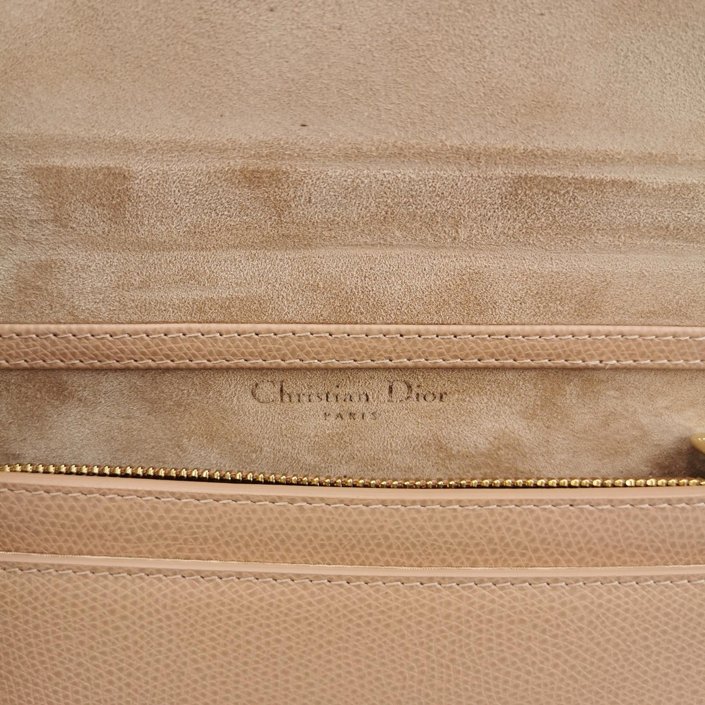 Dior - 30 Montaigne - Leather - Beige - (mini)