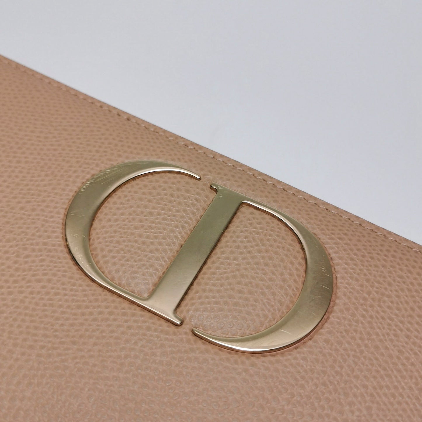 Dior - 30 Montaigne - Leather - Beige - (mini)