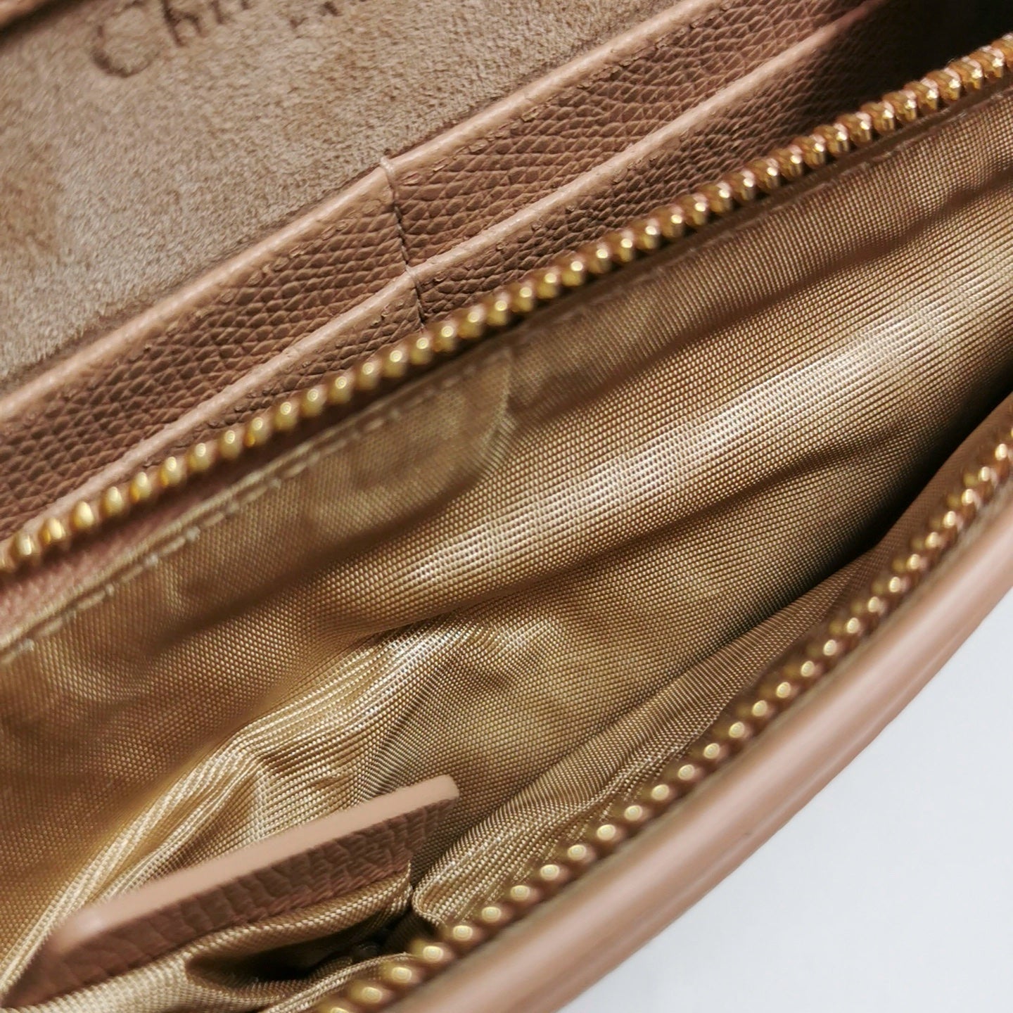 Dior - 30 Montaigne - Leather - Beige - (mini)