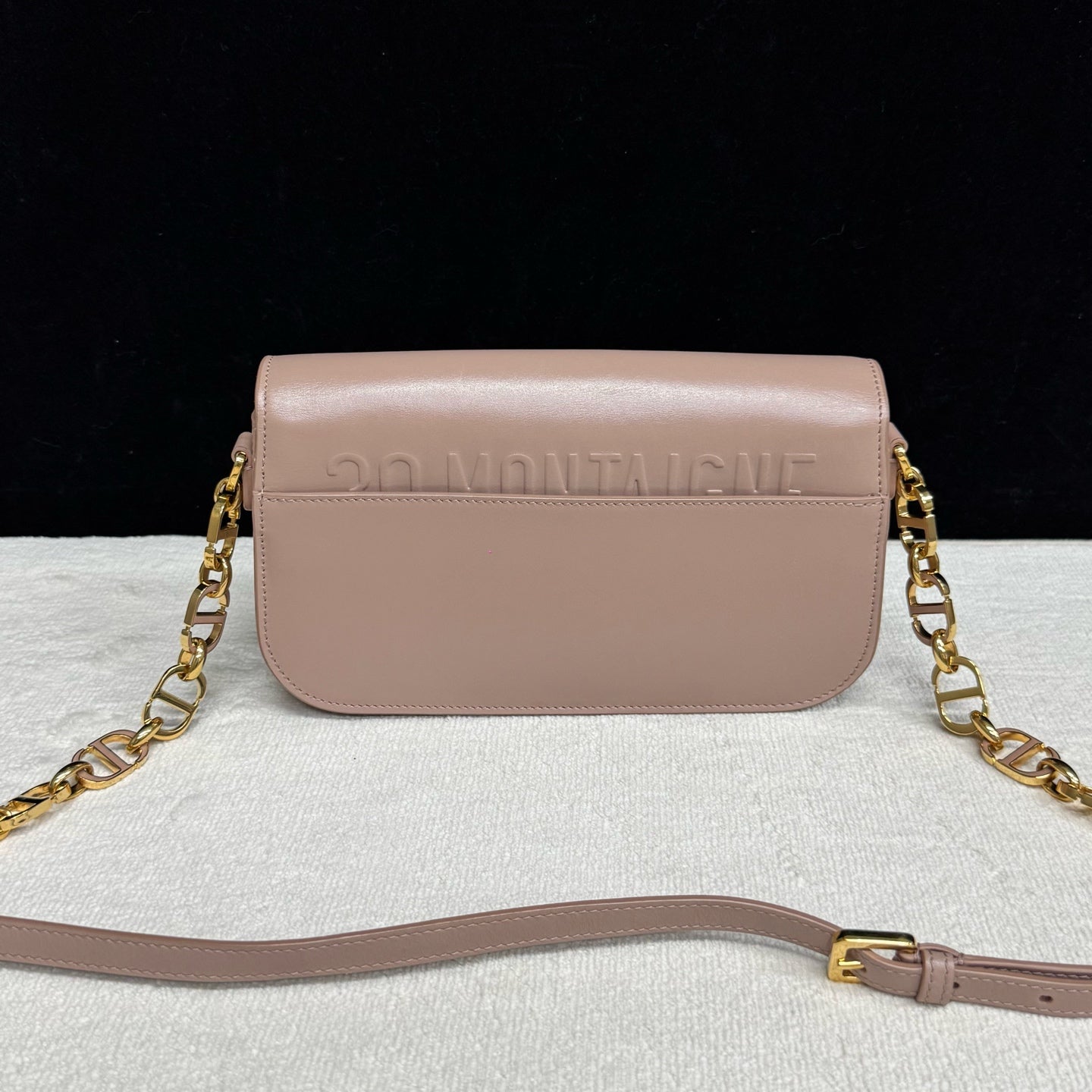Dior - 30 Montaigne - Leather - Beige - (small)