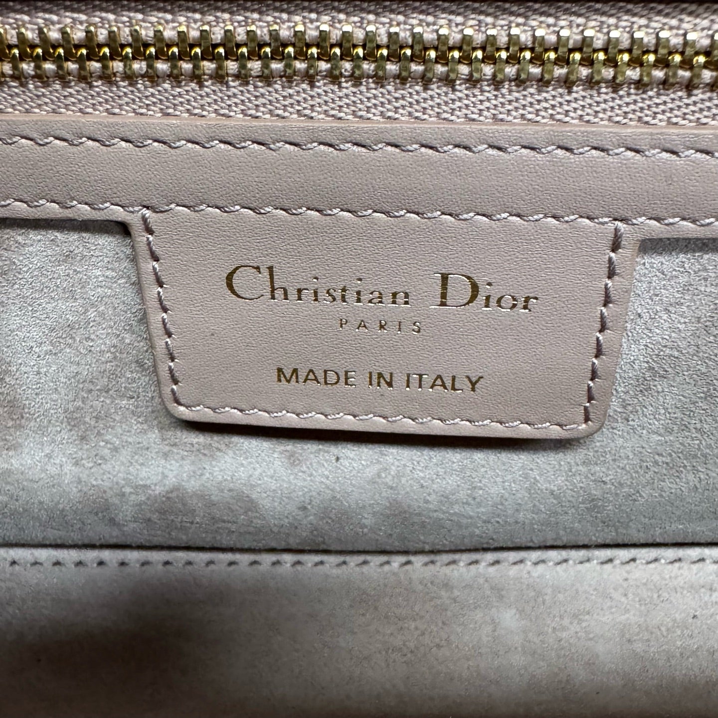 Dior - 30 Montaigne - Leather - Beige - (small)