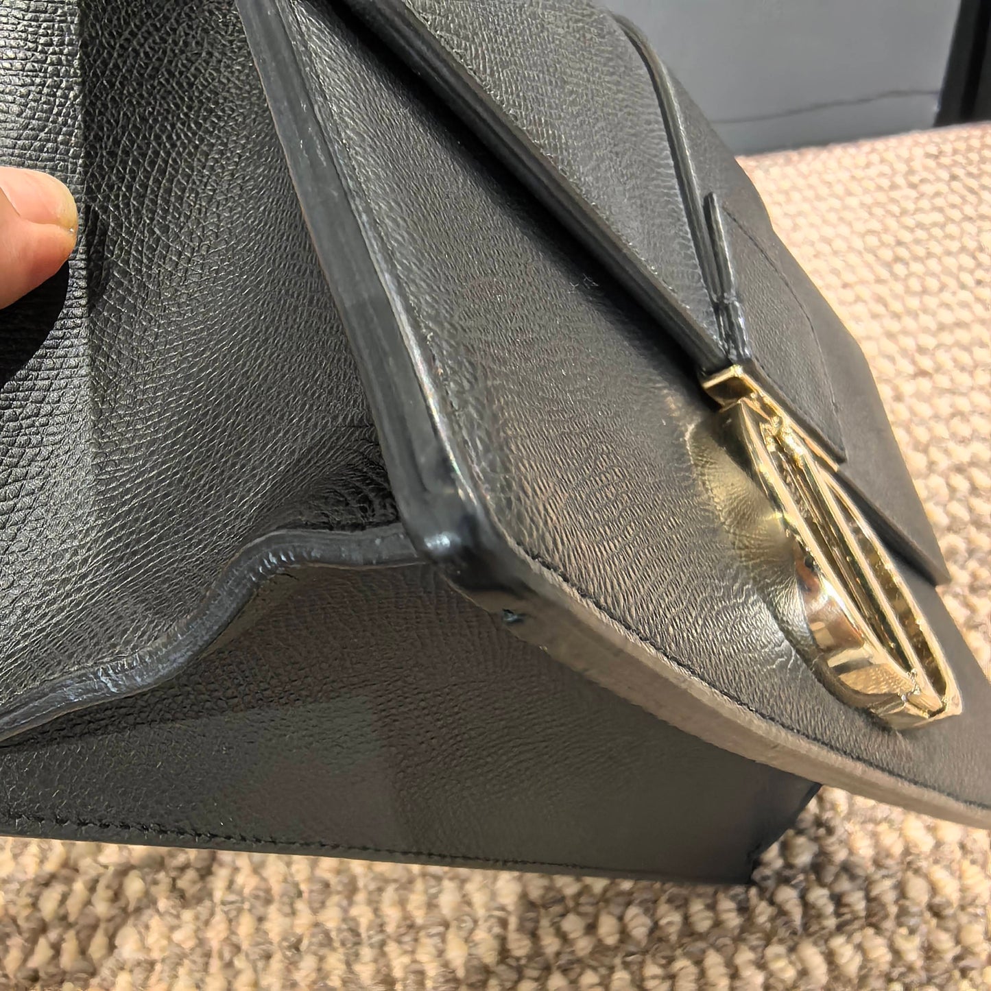 Dior - 30 Montaigne - Leather - Black - (medium)