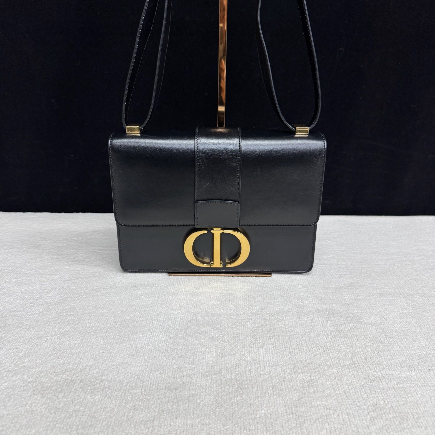 Dior - 30 Montaigne - Leather - Black - (mini)