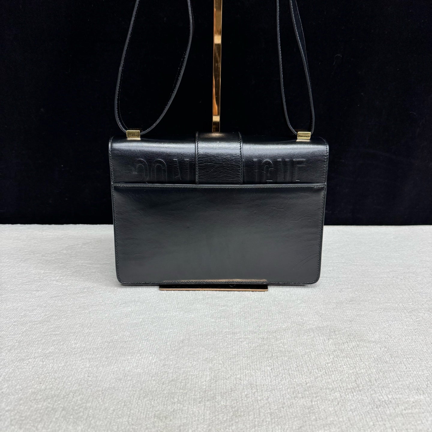 Dior - 30 Montaigne - Leather - Black - (mini)