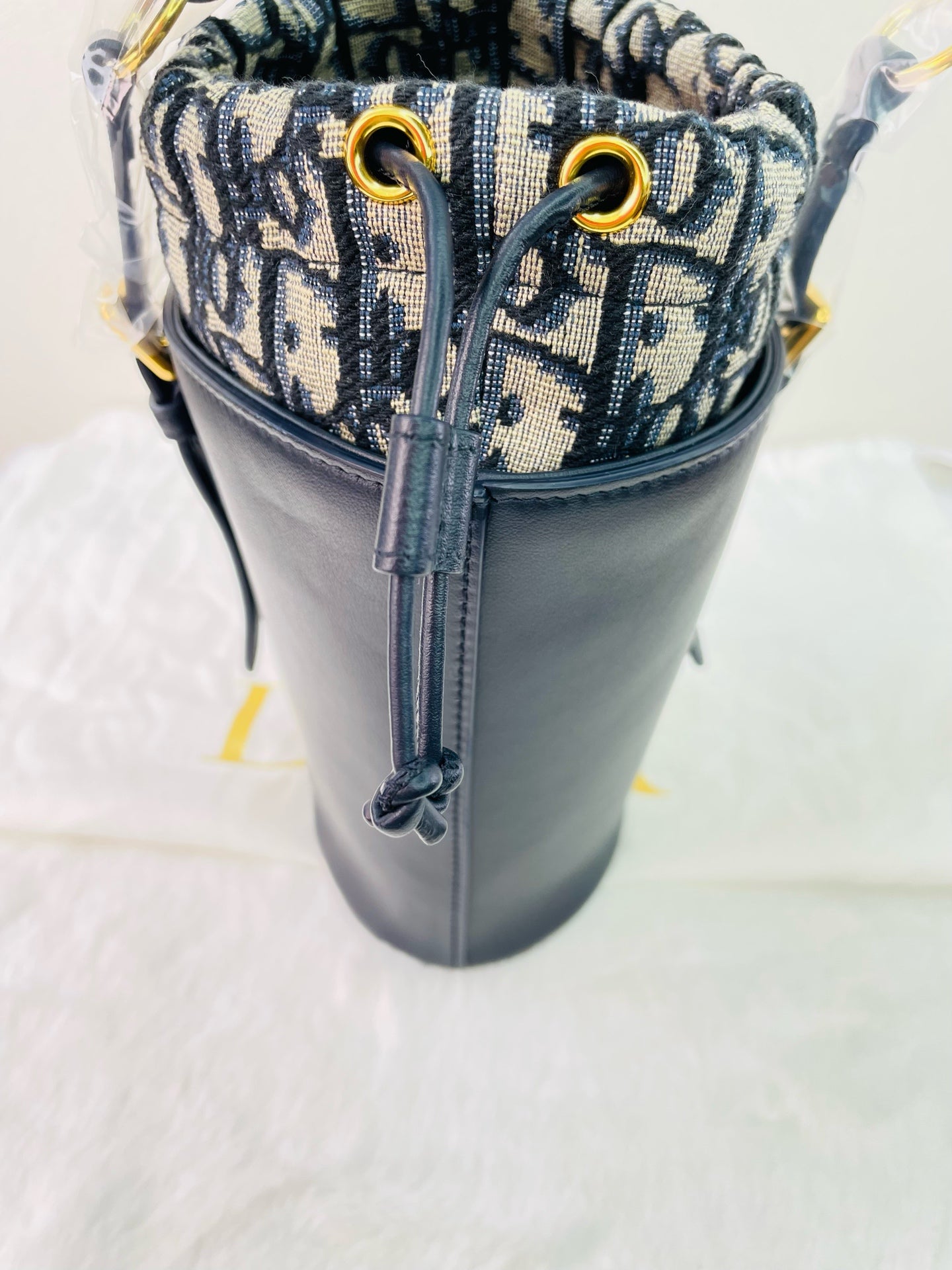 Dior - 30 Montaigne - Leather - Black - (mini)