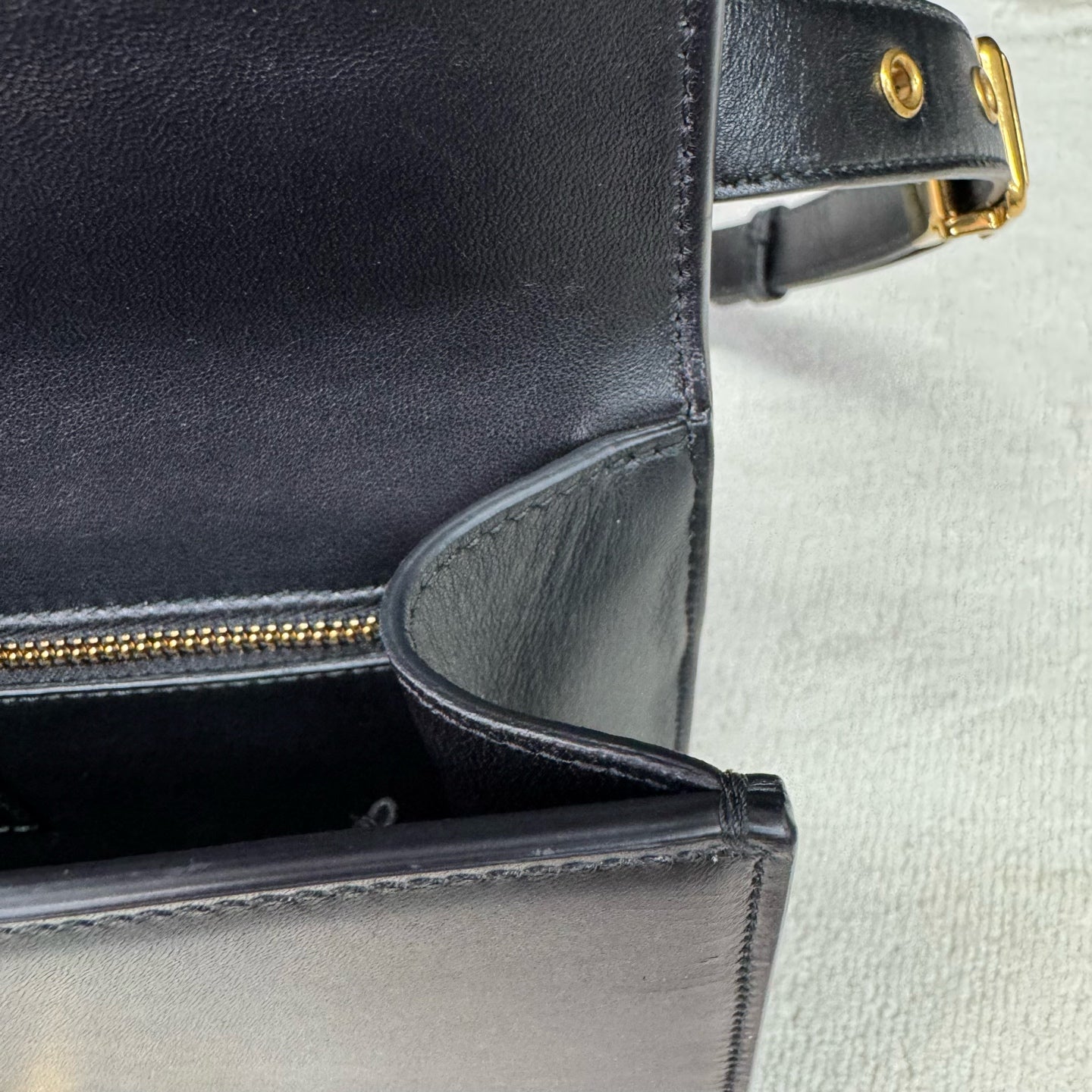 Dior - 30 Montaigne - Leather - Black - (mini)
