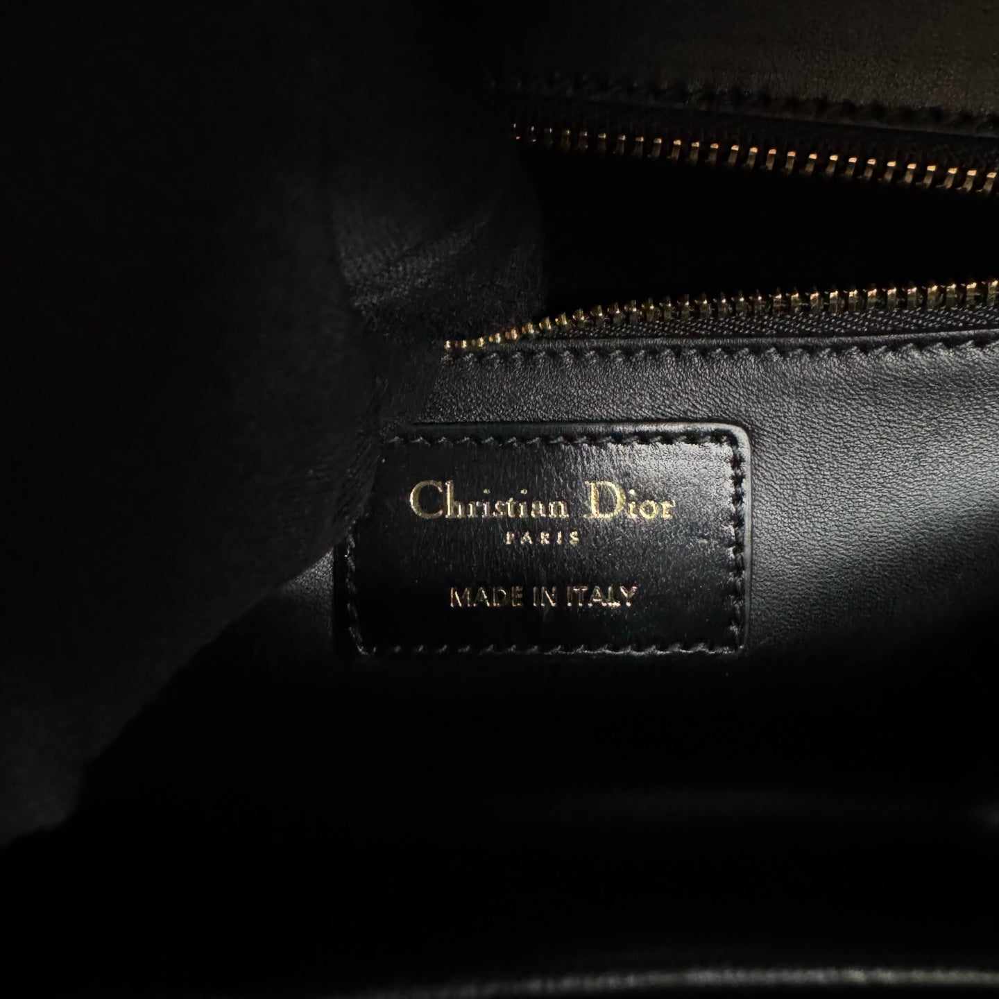 Dior - 30 Montaigne - Leather - Black - (mini)