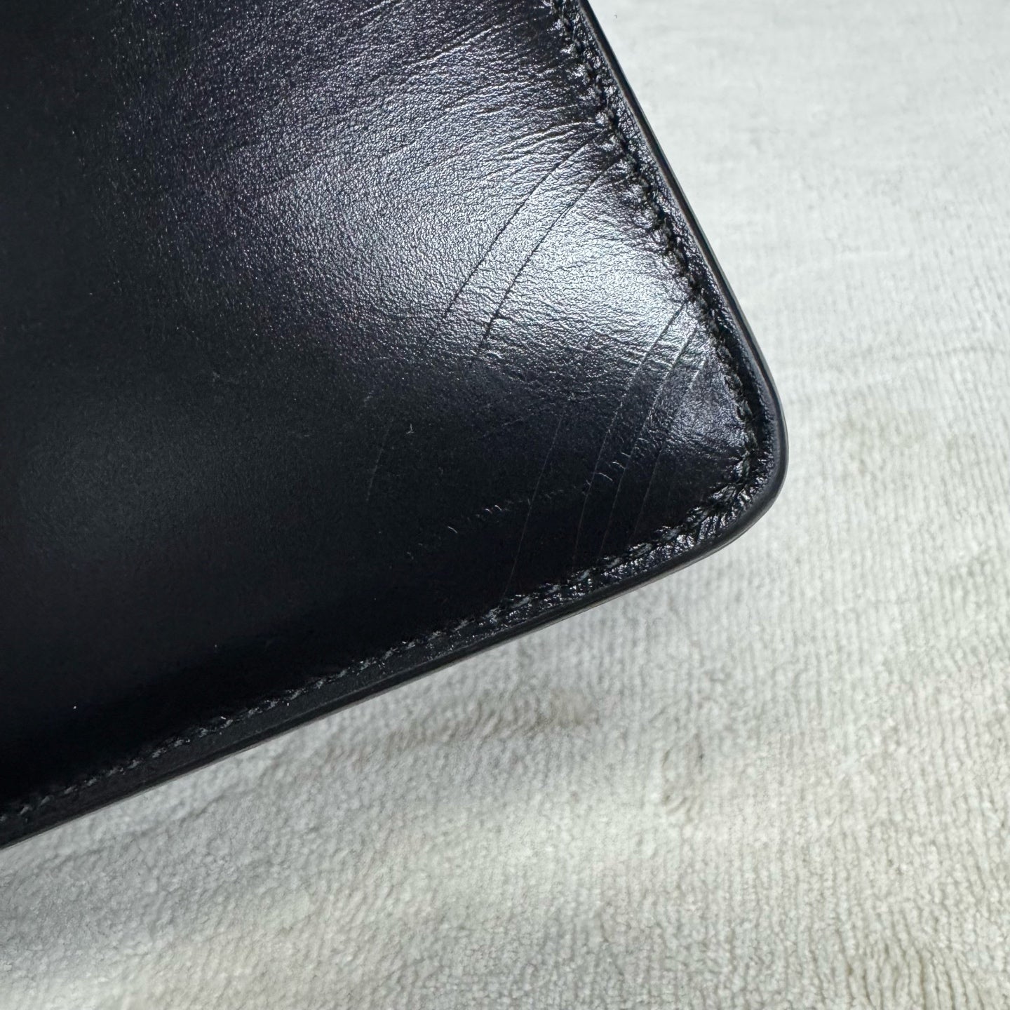 Dior - 30 Montaigne - Leather - Black - (mini)