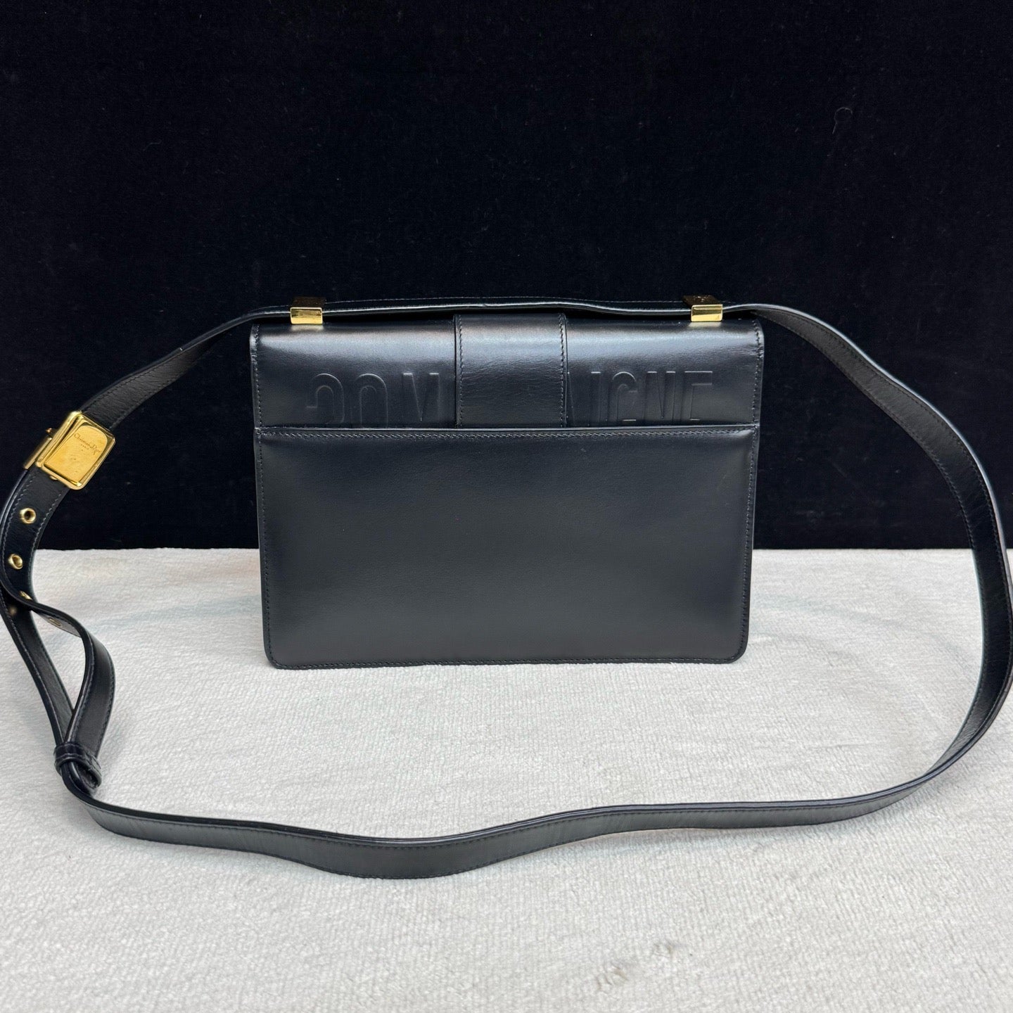Dior - 30 Montaigne - Leather - Black - (small)