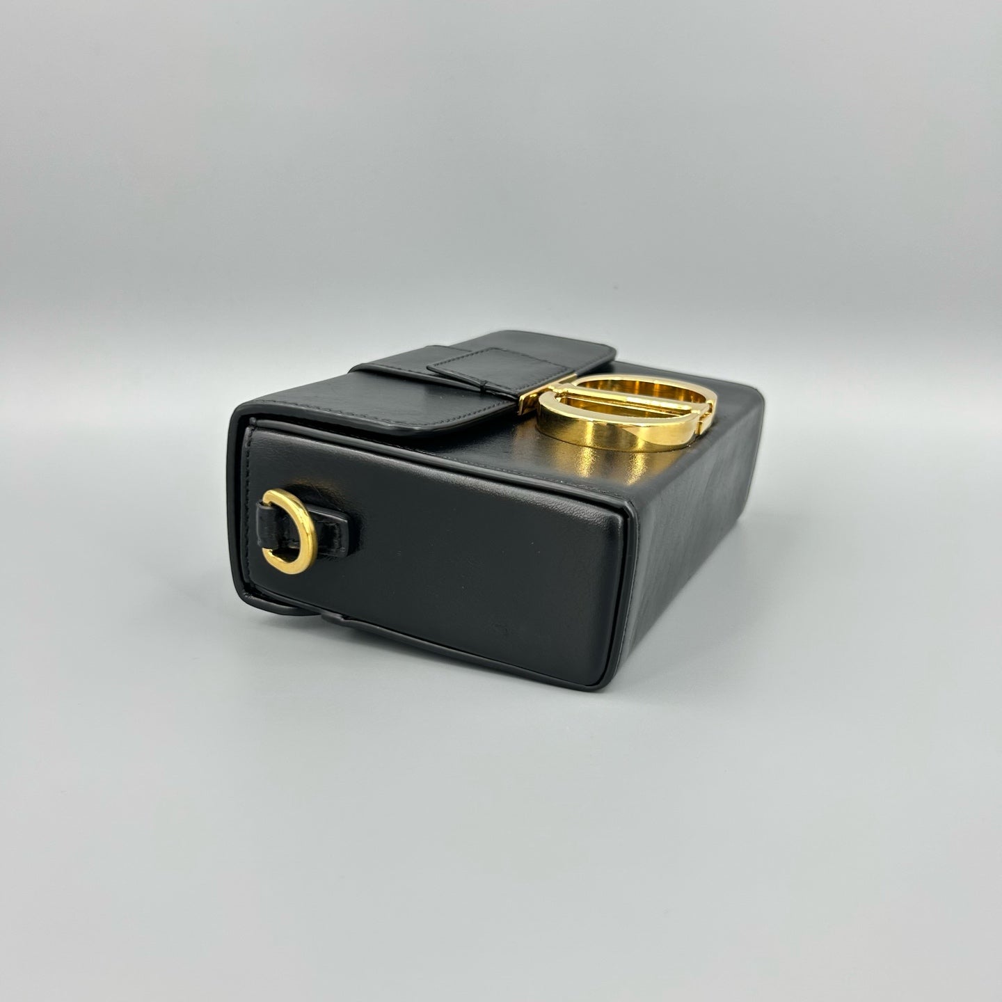 Dior - 30 Montaigne - Leather - Black - (small)