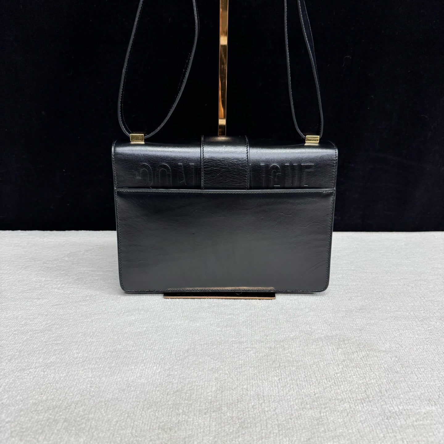 Dior - 30 Montaigne - Leather - Black - (small)