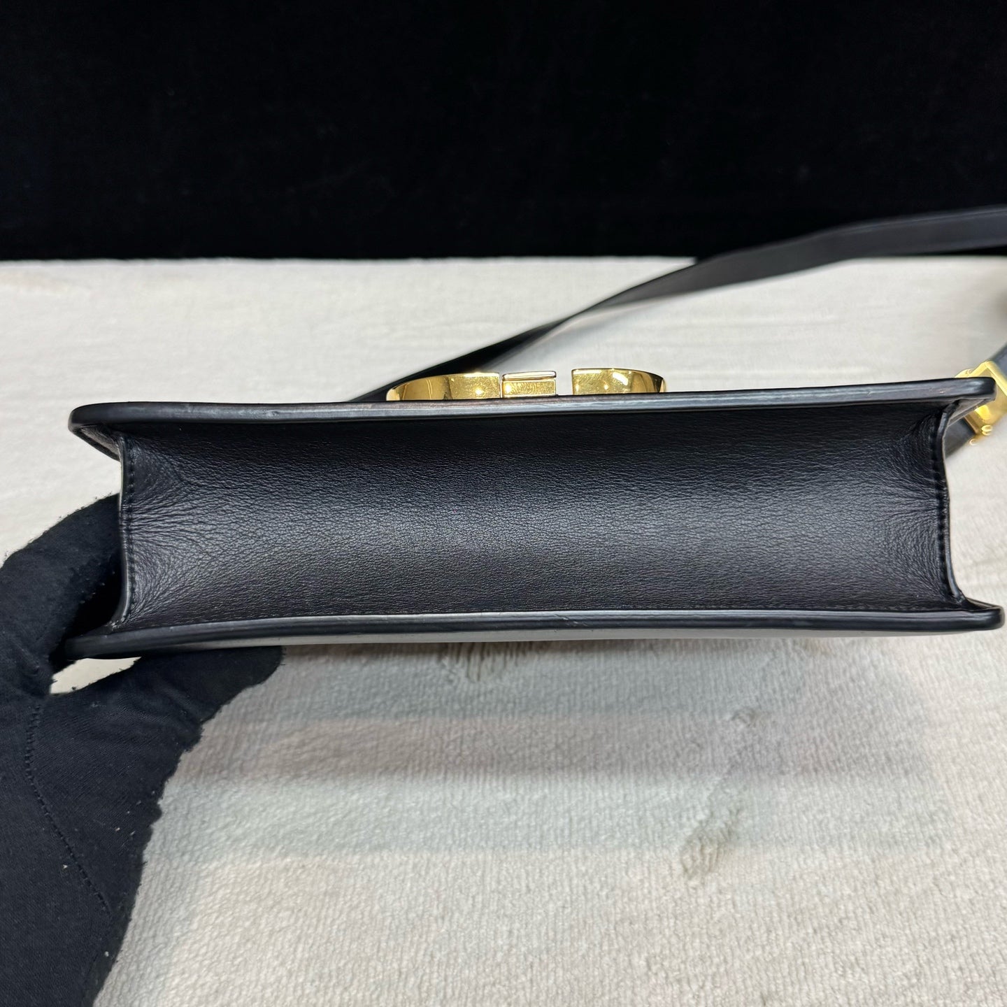 Dior - 30 Montaigne - Leather - Black - (Small)